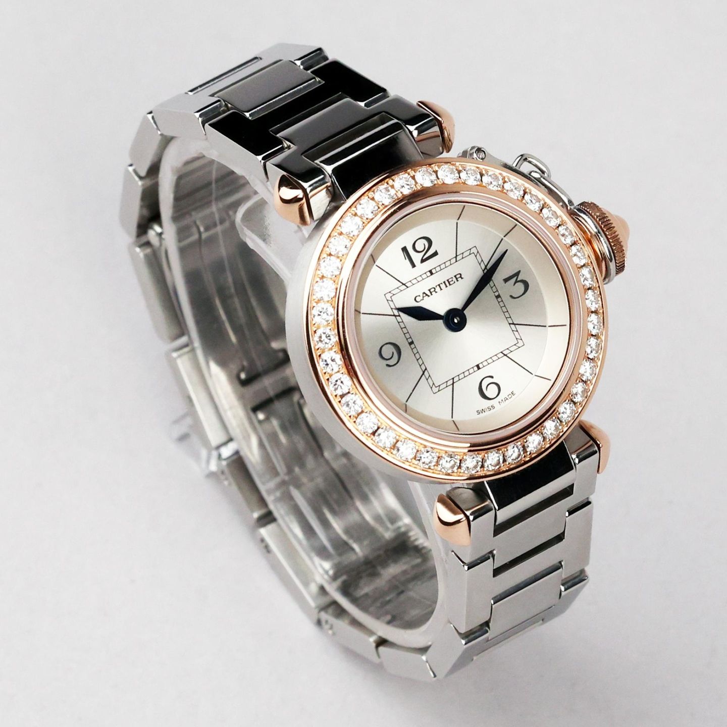 Cartier Pasha 2973 (Unknown (random serial)) - 27 mm Steel case (2/7)