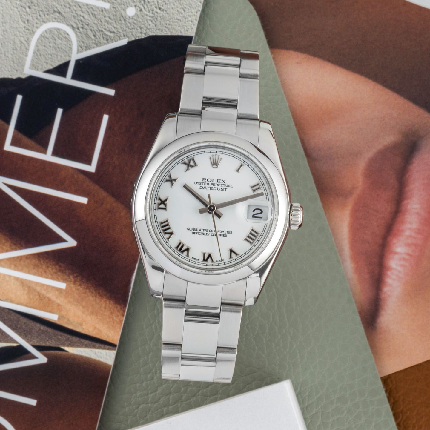 Rolex Datejust 31 178240 (2006) - 31mm Staal (1/8)