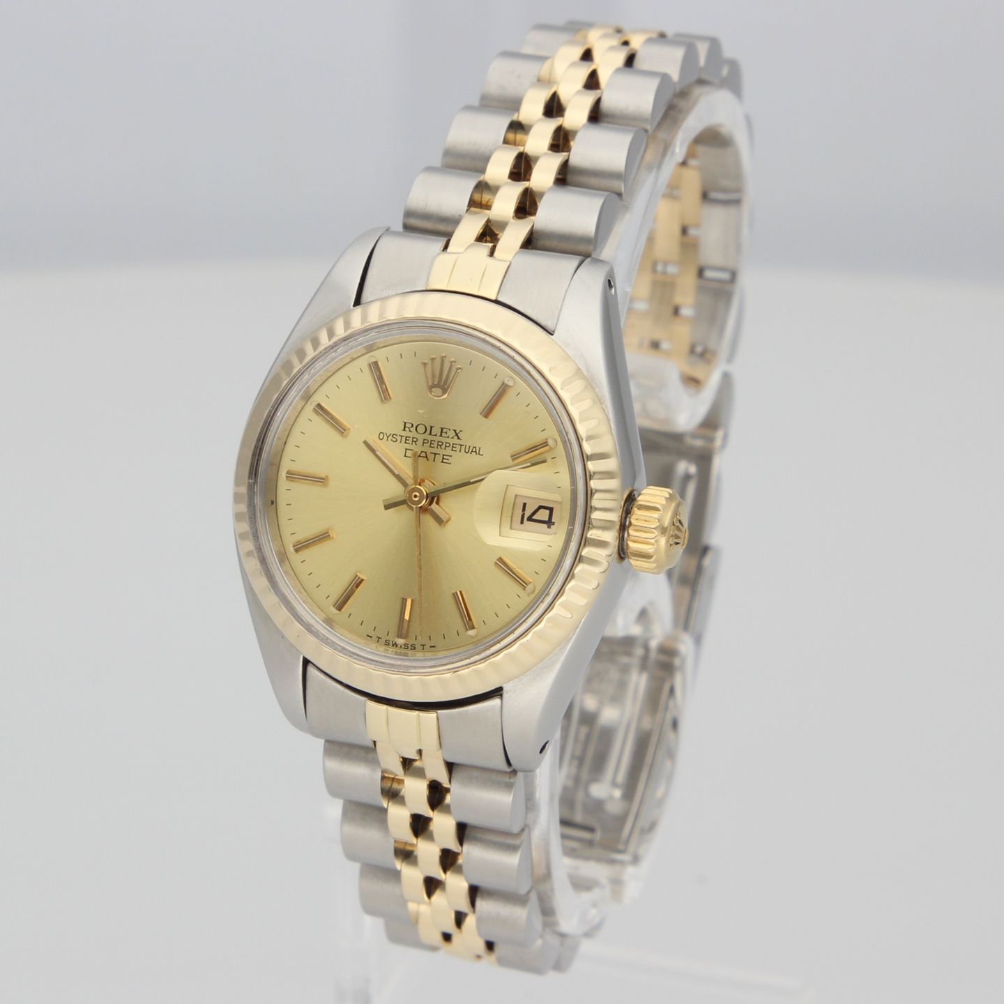 Rolex Lady-Datejust 6917 (1981) - Champagne dial 26 mm Steel case (4/8)