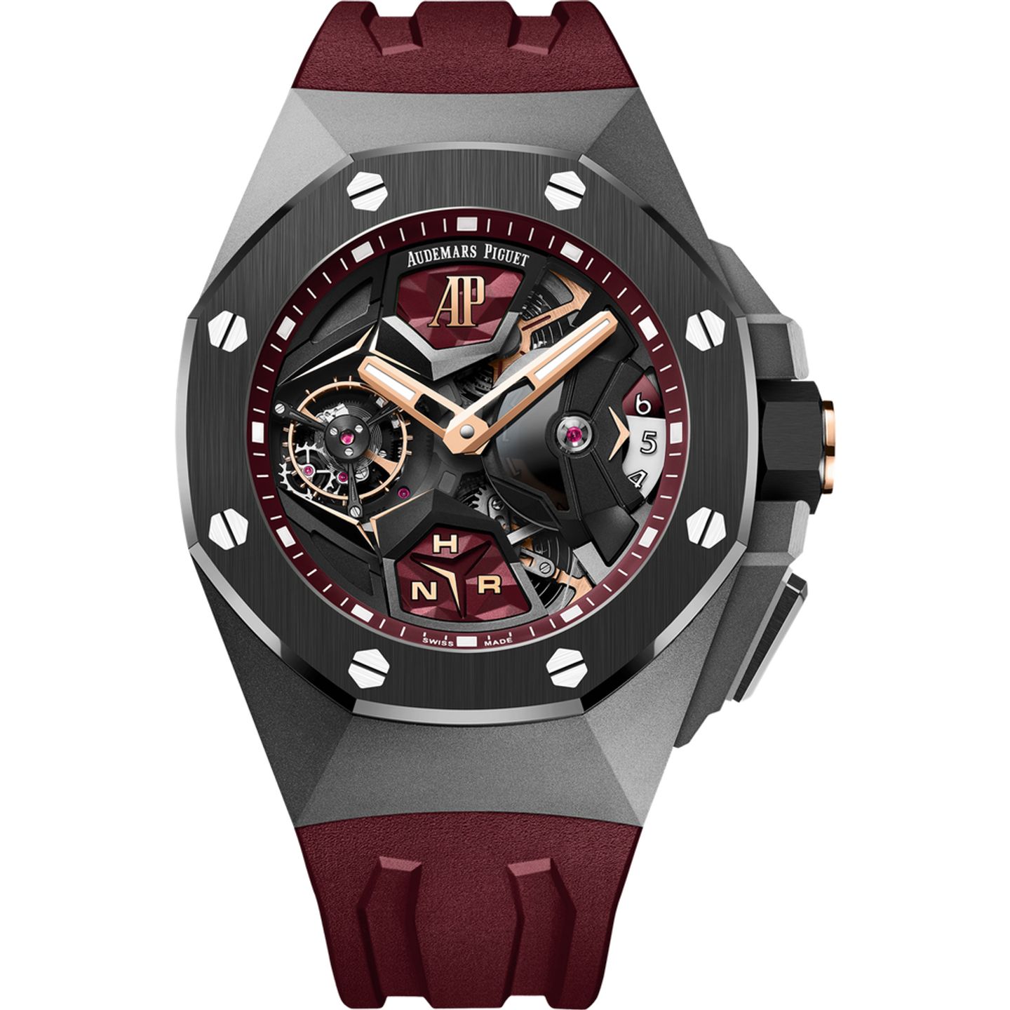 Audemars Piguet Royal Oak Concept 26589IO.OO.D500CA.01 (2025) - Transparent dial 44 mm Titanium case (1/1)