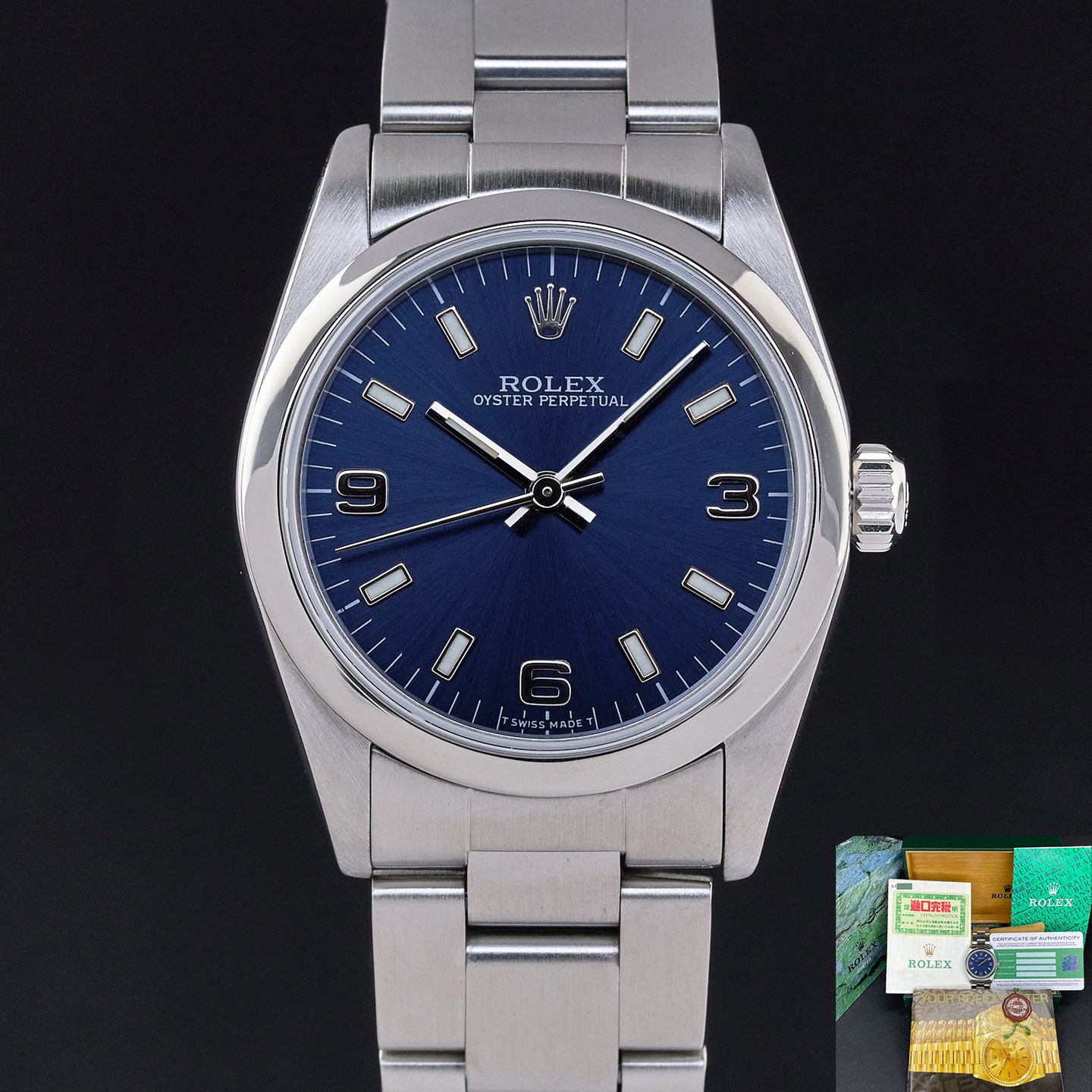 Rolex Oyster Perpetual 31 77080 (1999) - 31mm Staal (1/7)