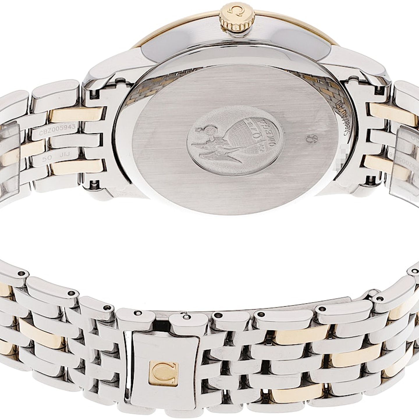 Omega De Ville Prestige 424.20.40.20.08.001 (Onbekend (willekeurig serienummer)) - Champagne wijzerplaat 40mm Staal (5/5)
