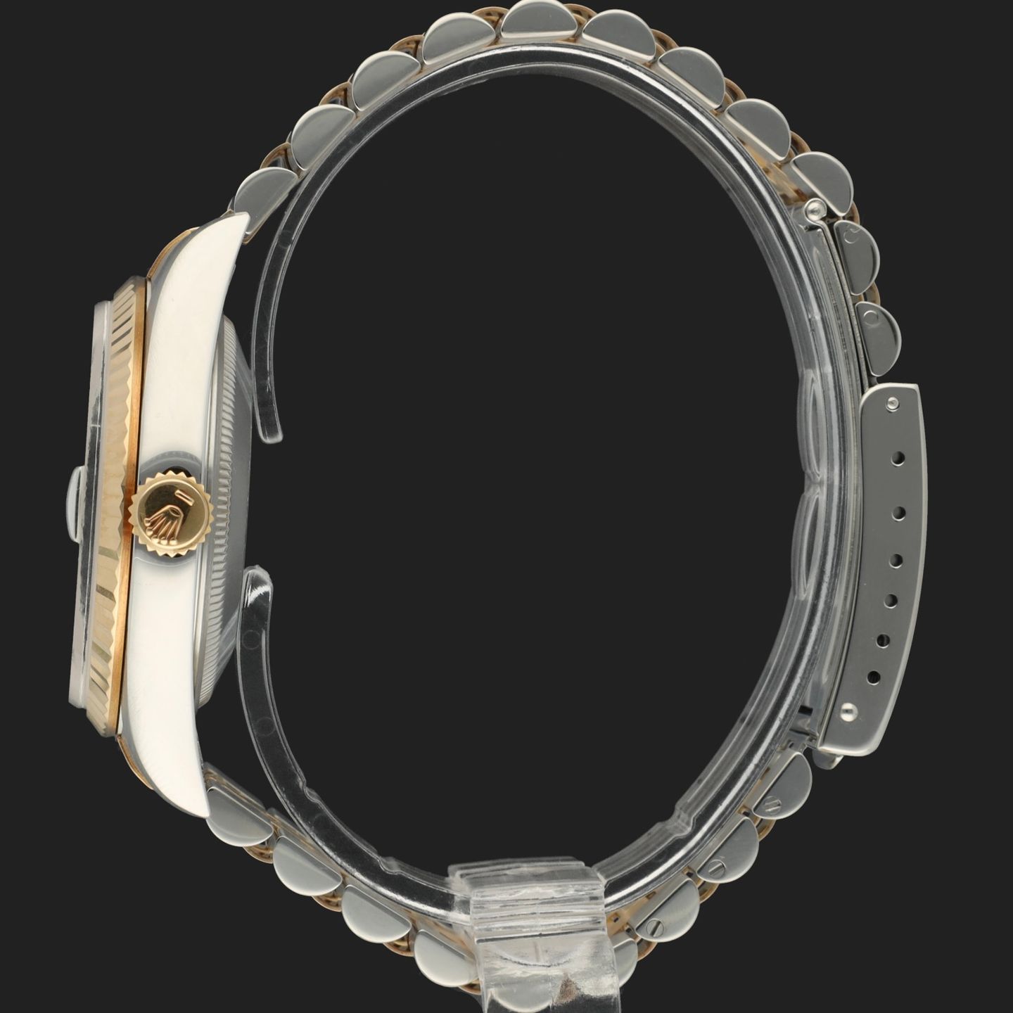 Rolex Datejust 36 16233 (1996) - Beige wijzerplaat 36mm Goud/Staal (7/8)