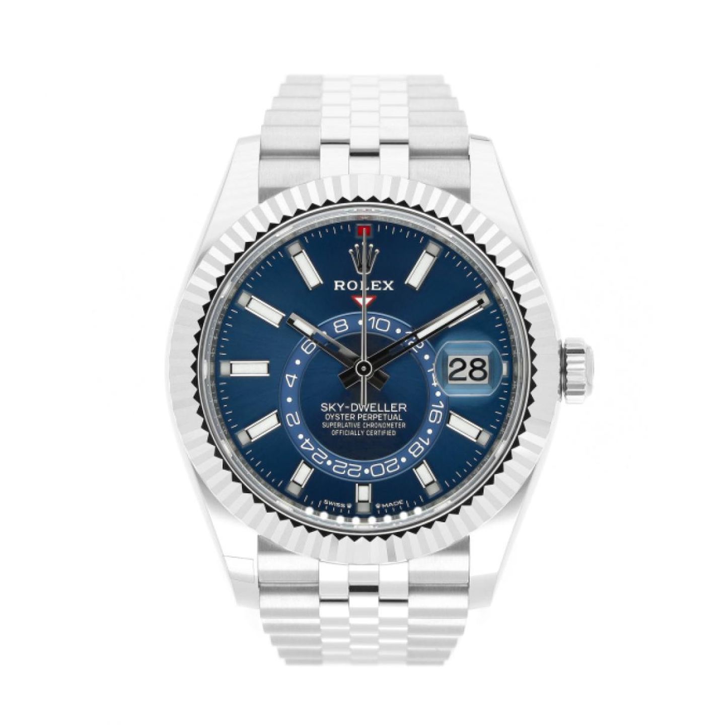 Rolex Sky-Dweller 336934 (2026) - Blauw wijzerplaat 42mm Staal (1/5)