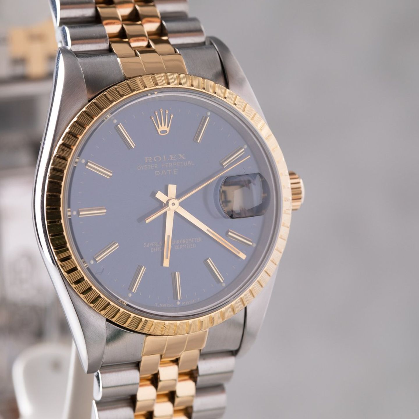 Rolex Oyster Perpetual Date 15223 - (3/8)