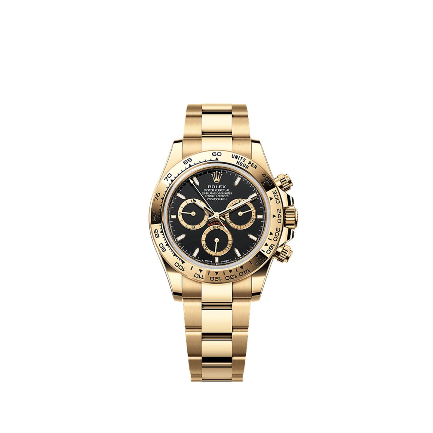 Rolex Daytona 126508 (2025) - Black dial 40 mm Yellow Gold case (1/1)