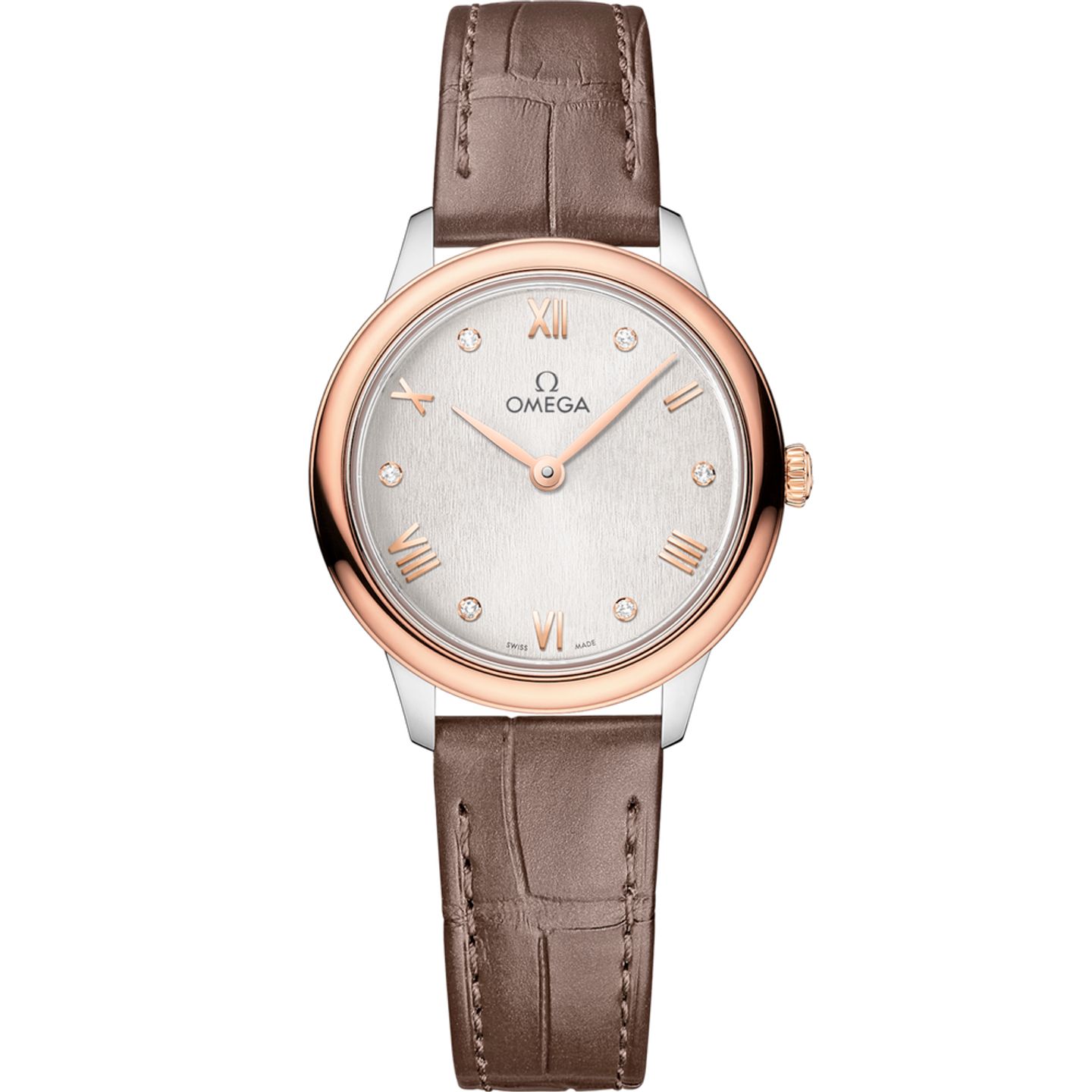 Omega De Ville 434.23.28.60.52.001 (2025) - Zilver wijzerplaat 28mm Goud/Staal (1/1)