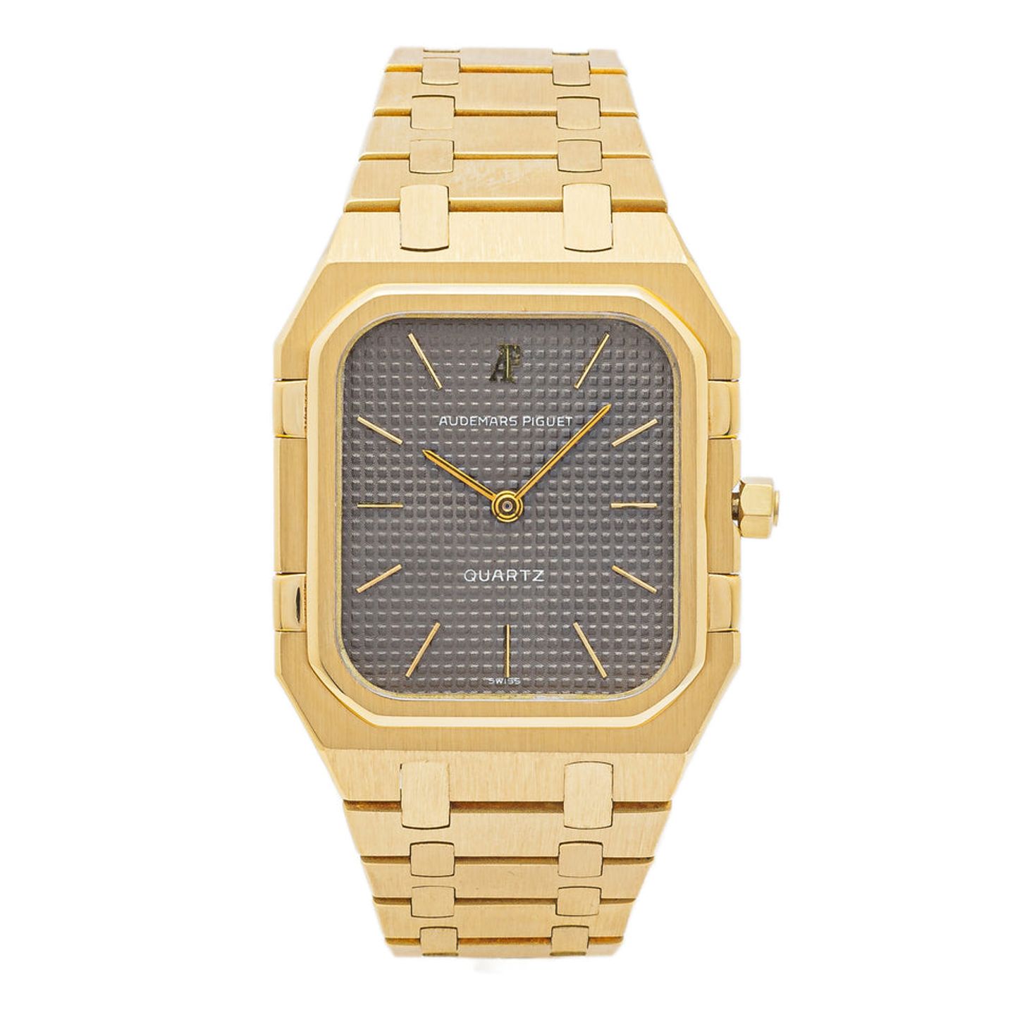 Audemars Piguet Royal Oak Jumbo 6005BA (Unknown (random serial)) - Grey dial 32 mm Yellow Gold case (2/6)