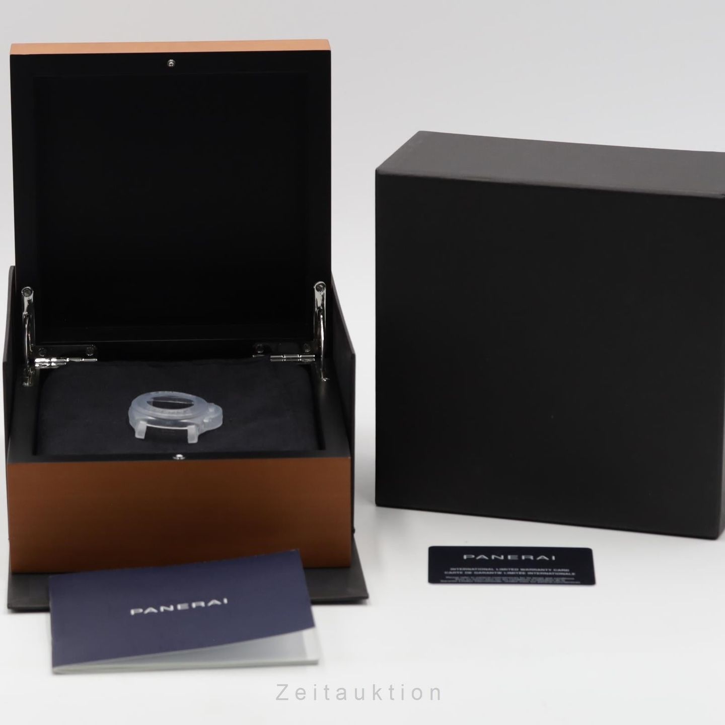 Panerai Luminor Due PAM01124 (Unknown (random serial)) - Blue dial 42 mm Steel case (7/8)