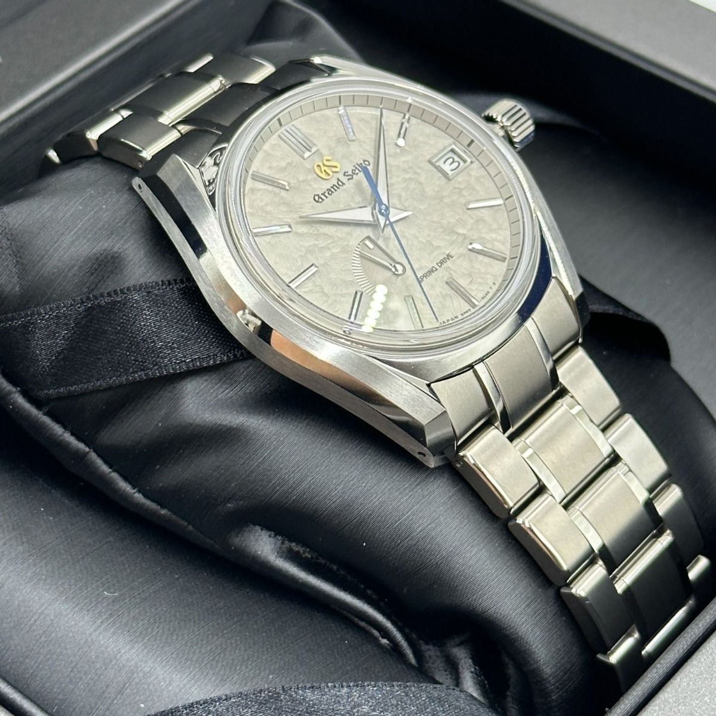 Grand Seiko Heritage Collection SBGA415G (2024) - Grijs wijzerplaat 40mm Titanium (7/8)