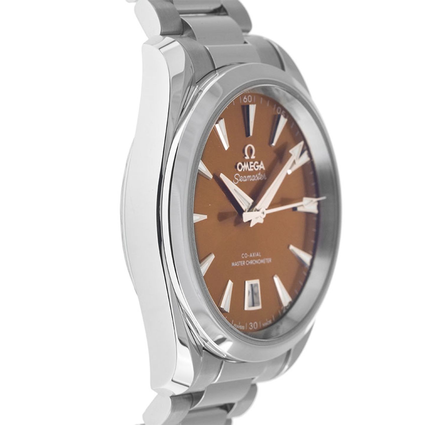 Omega Seamaster Aqua Terra 220.10.38.20.12.001 (2024) - Orange dial 38 mm Steel case (5/7)