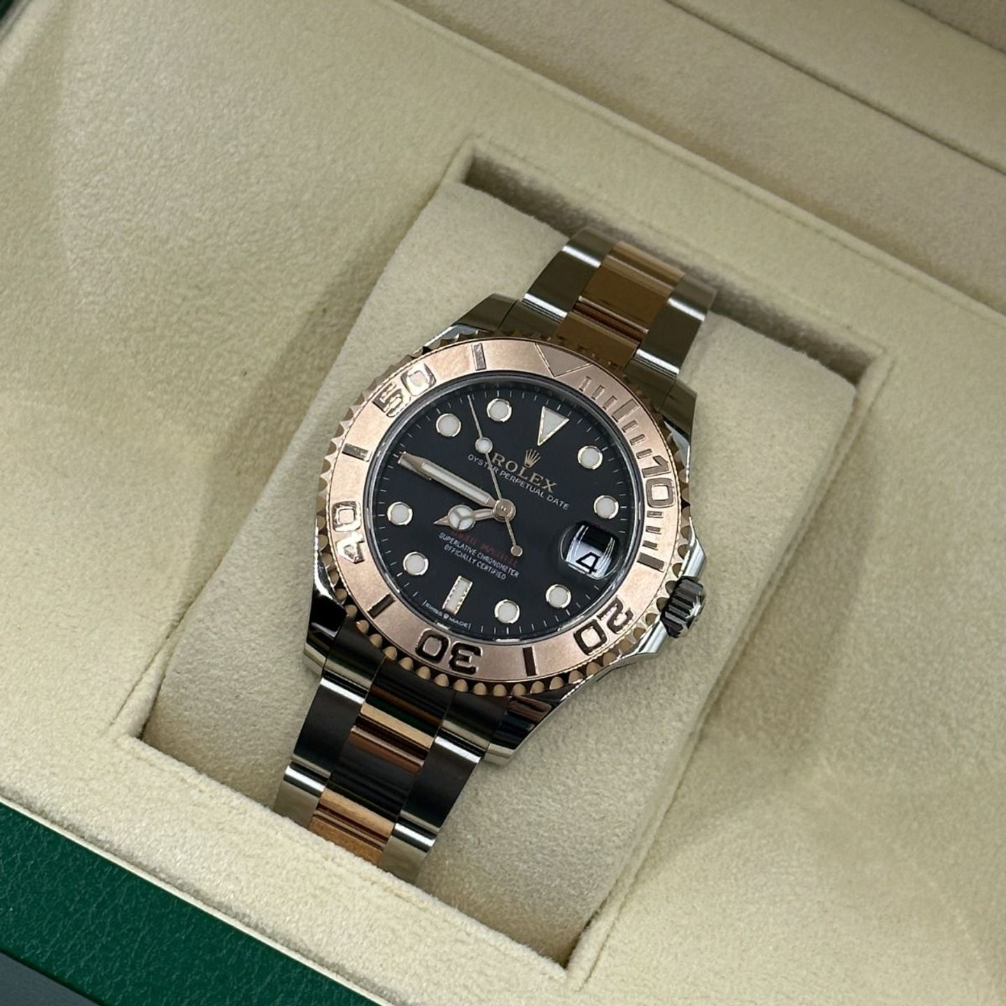 Rolex Yacht-Master 37 268621 (2024) - Zwart wijzerplaat 37mm Staal (8/8)