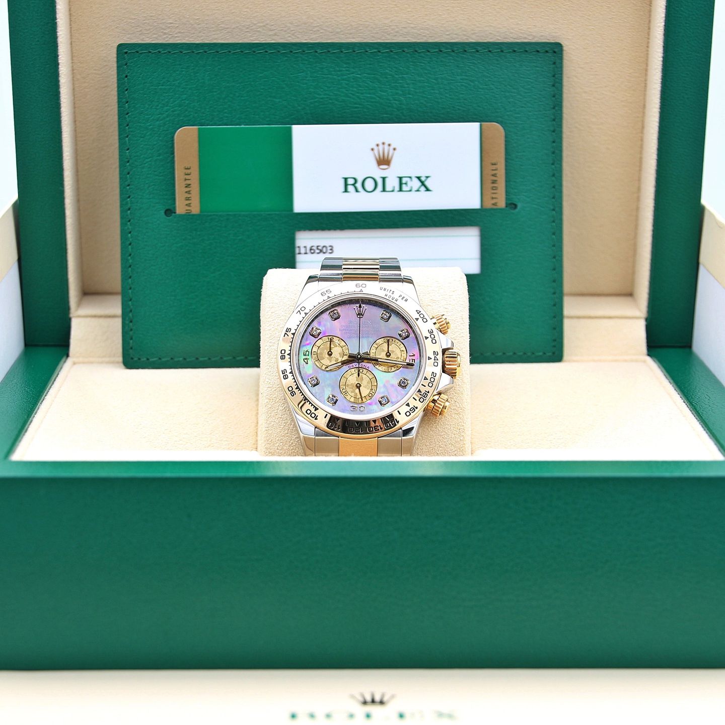 Rolex Daytona 116503 (Onbekend (willekeurig serienummer)) - 40mm Goud/Staal (2/8)