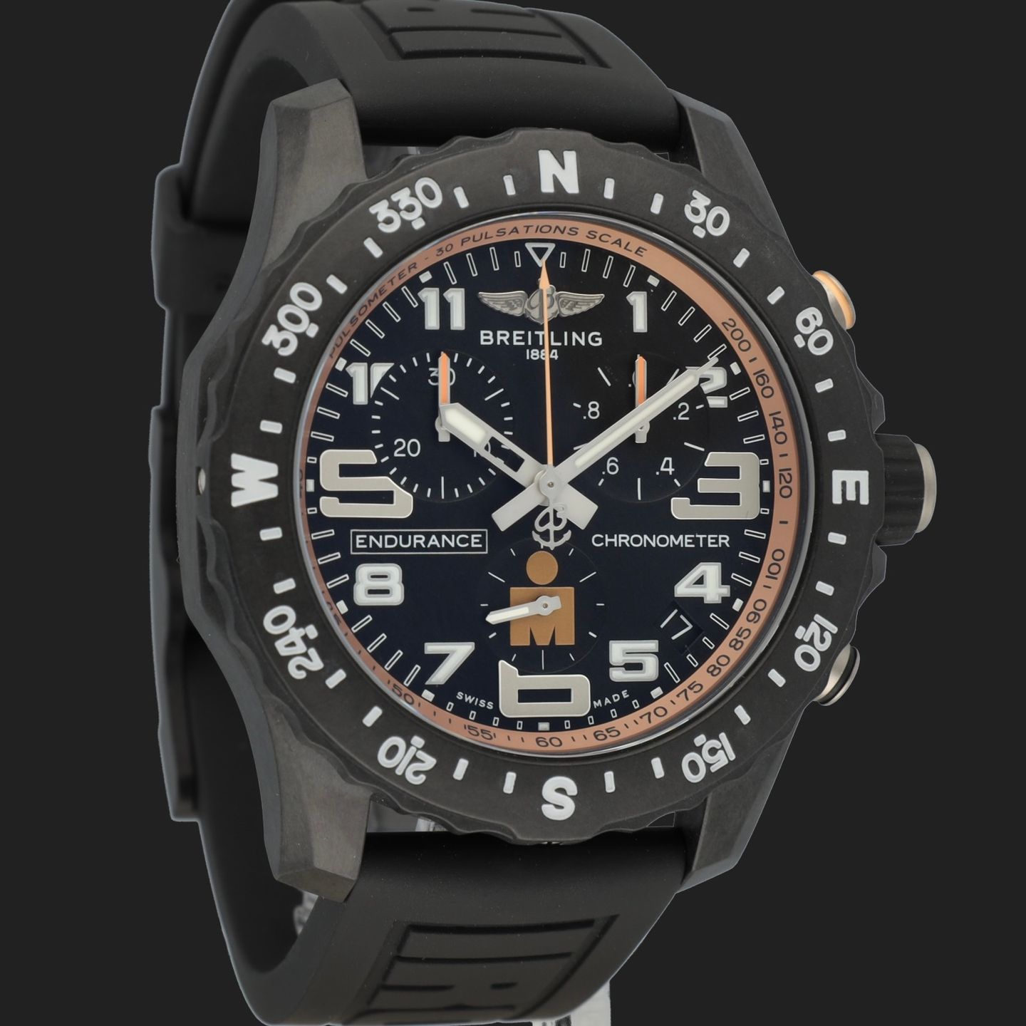 Breitling Endurance Pro X823101B1B1S1 (2024) - Zwart wijzerplaat 44mm Plastic (4/8)