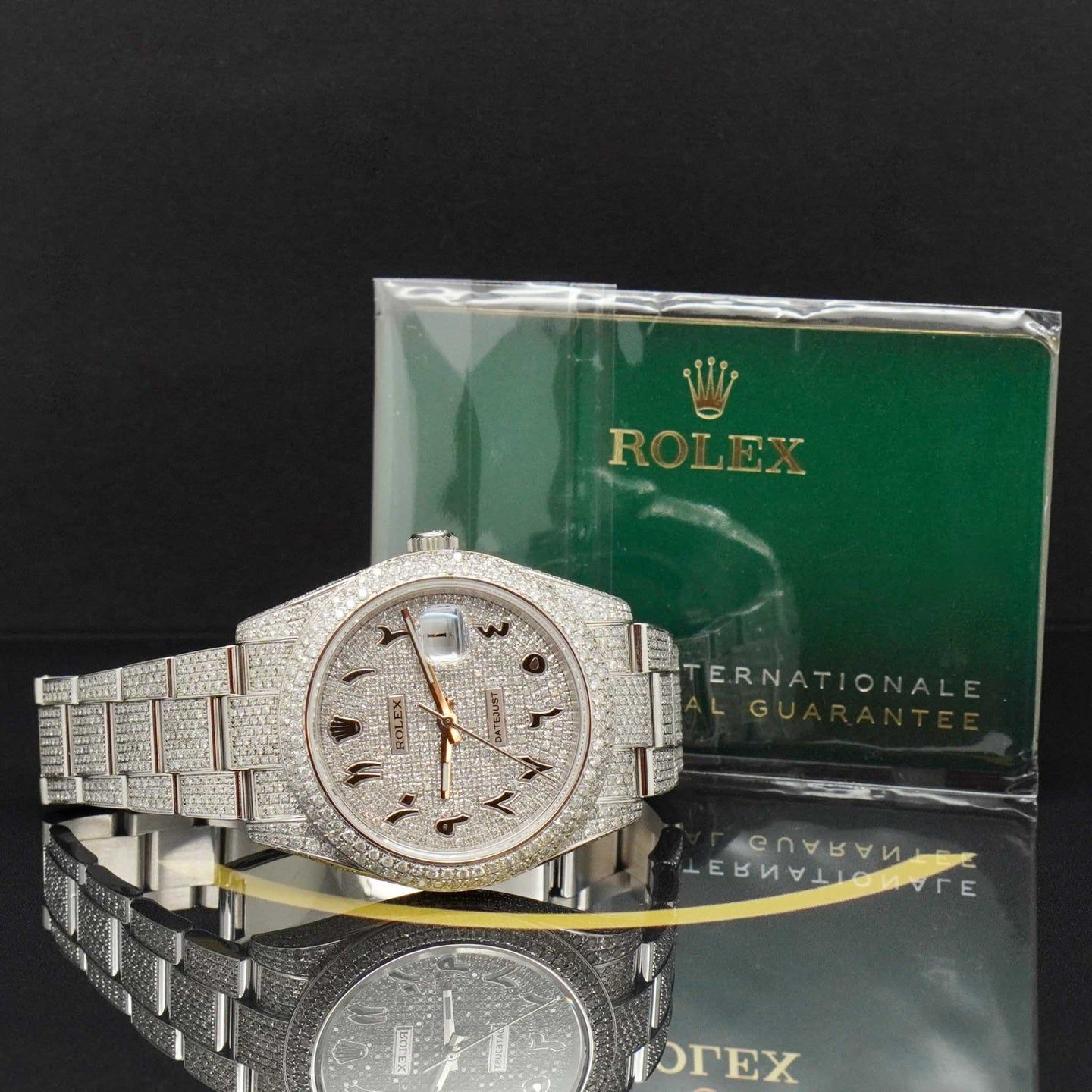 Rolex Datejust 41 126300 (2023) - Diamant wijzerplaat 41mm Staal (5/7)