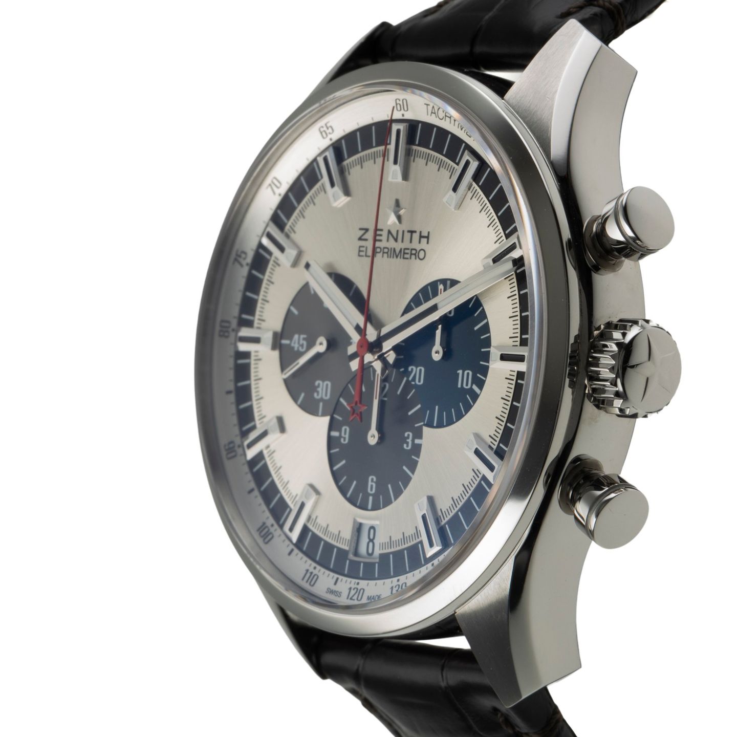 Zenith El Primero Chronomaster 03.2520.400/69.c713 (2017) - Silver dial 45 mm Steel case (6/8)