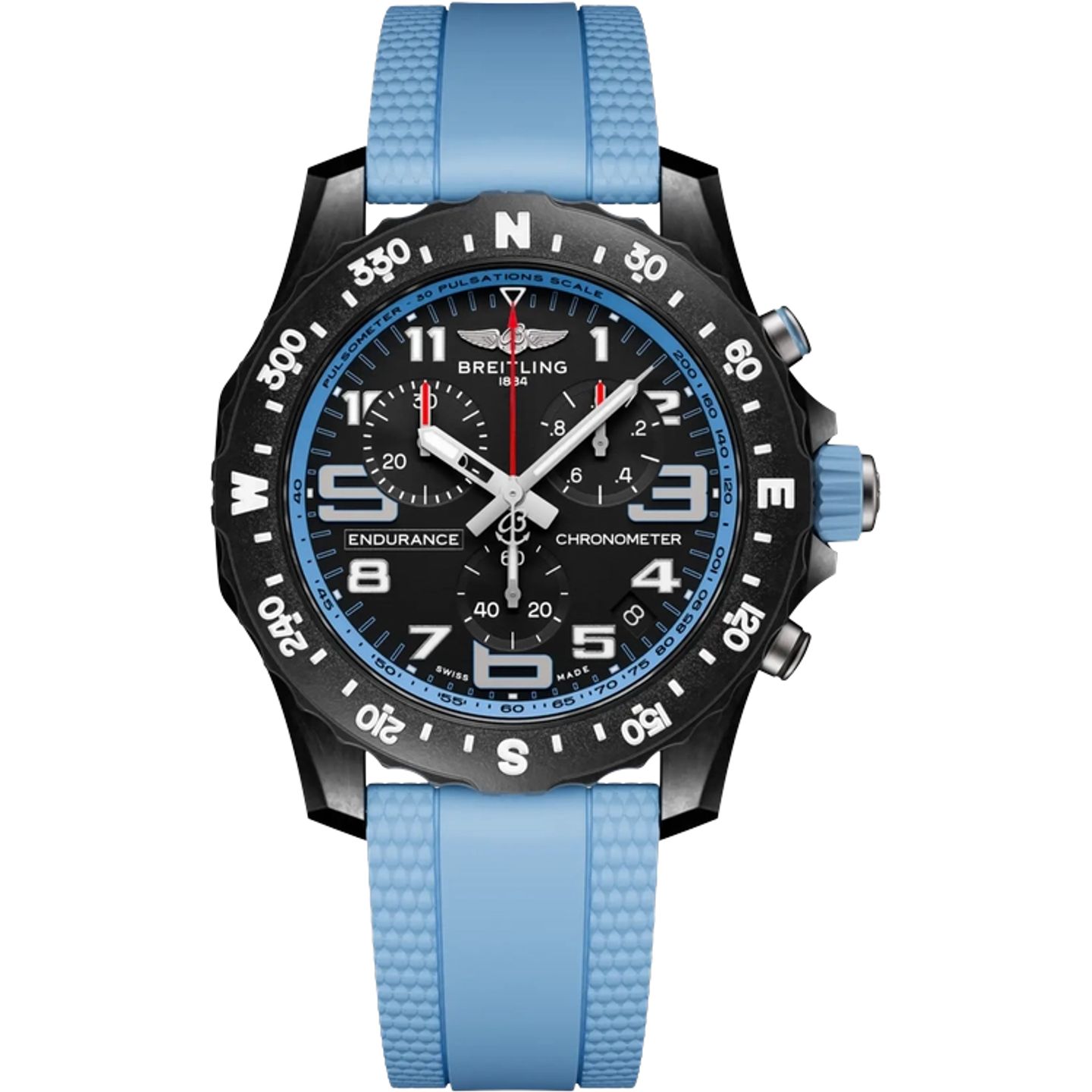 Breitling Endurance Pro X82310281B1S2 (2024) - Zwart wijzerplaat 45mm Plastic (1/1)