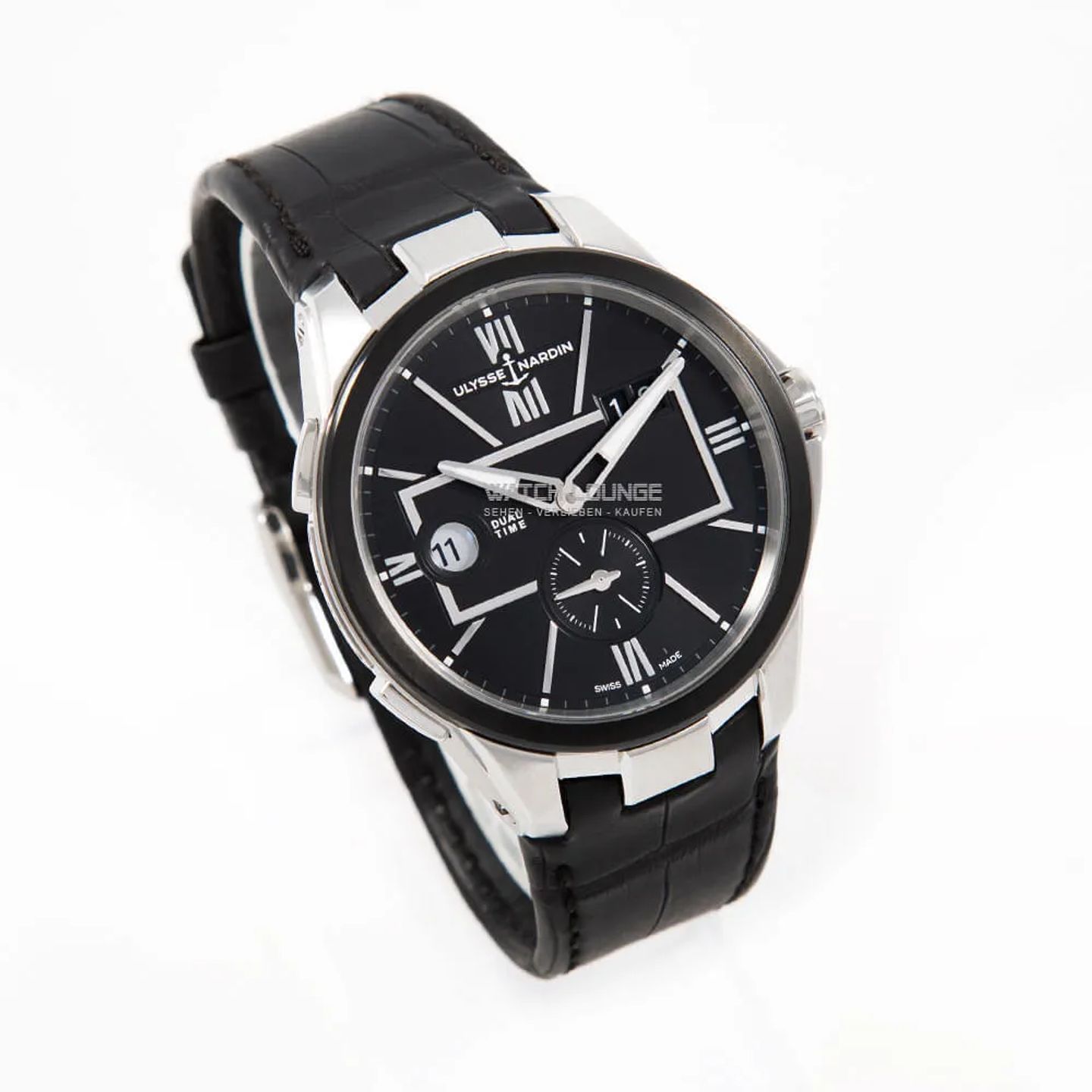 Ulysse Nardin Dual Time 243-20/42 (2025) - Black dial 43 mm Steel case (4/8)
