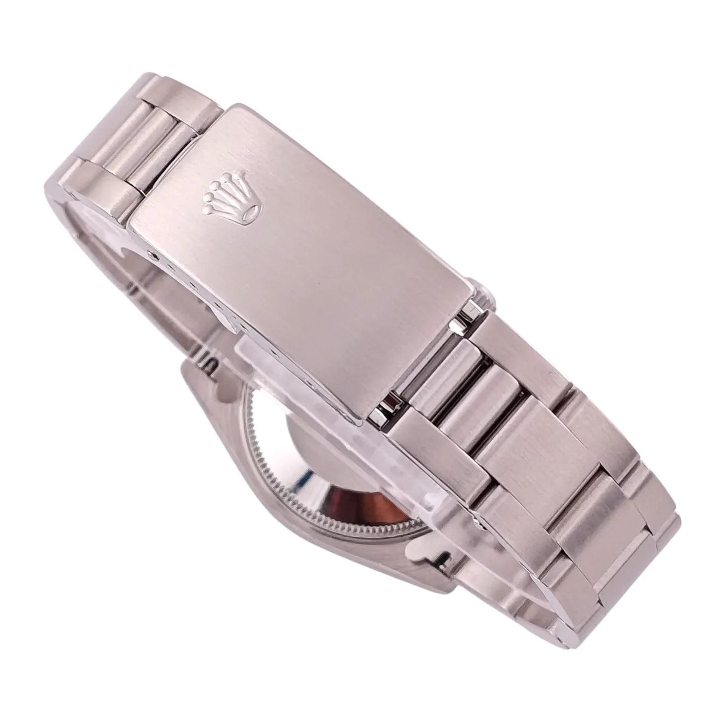 Rolex Oyster Perpetual 31 67480 (Unknown (random serial)) - Blue dial 31 mm Steel case (7/8)