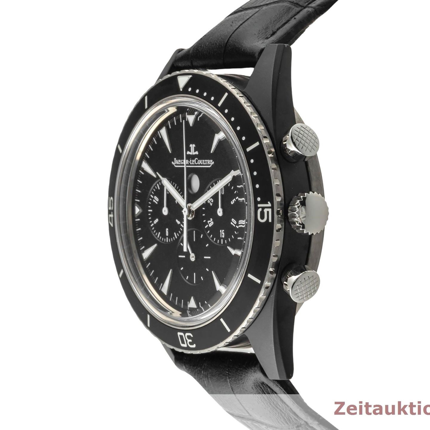 Jaeger-LeCoultre Deep Sea Chronograph Q208A570 (2014) - Black dial 41 mm (7/8)