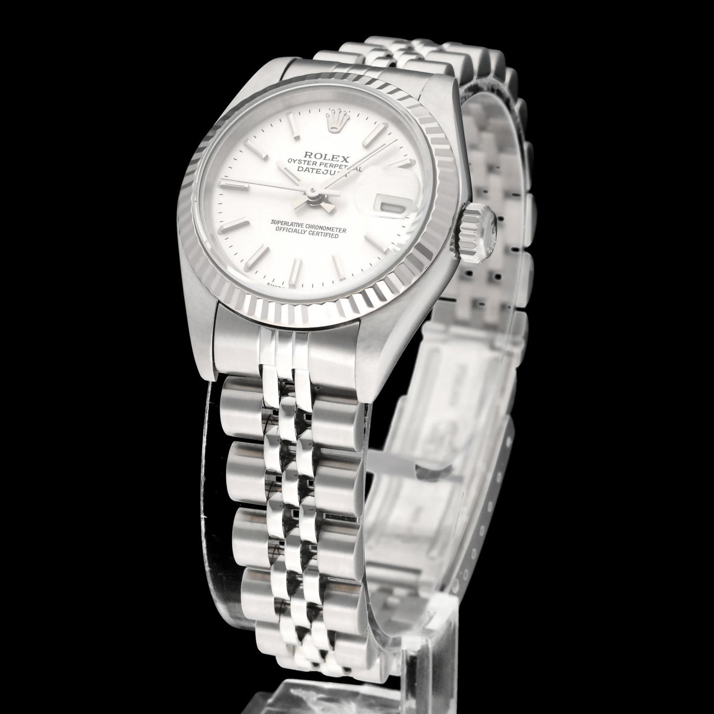 Rolex Lady-Datejust 79174 (2003) - 26mm Staal (2/8)