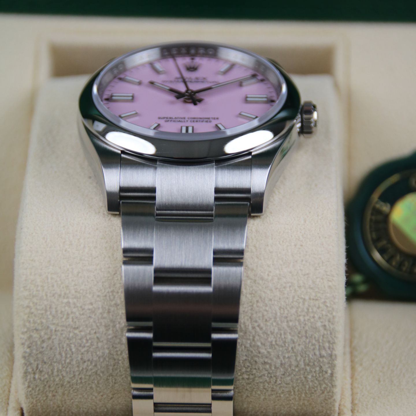 Rolex Oyster Perpetual 36 126000 (2025) - Pink dial 36 mm Steel case (5/8)