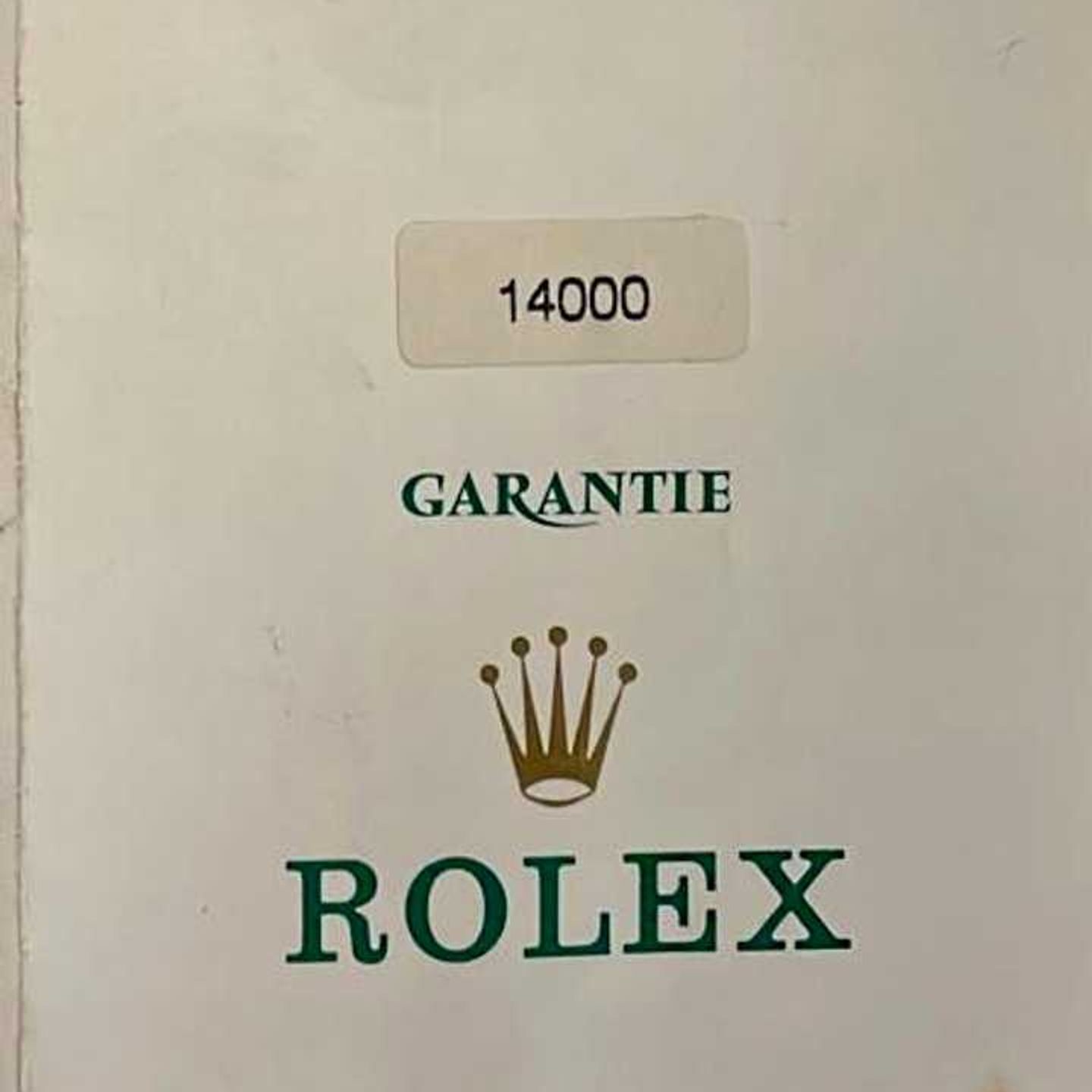 Rolex Air-King 14000 (1998) - Black dial 34 mm Steel case (5/8)