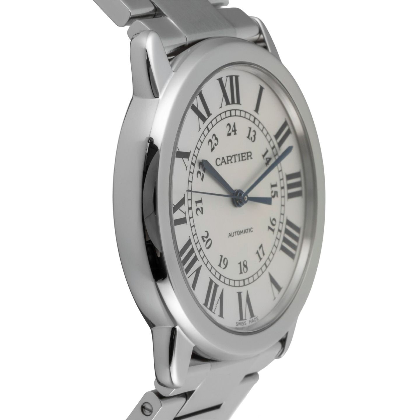 Cartier Ronde Croisière de Cartier WSRN0012 (2020) - Silver dial 36 mm Steel case (7/8)