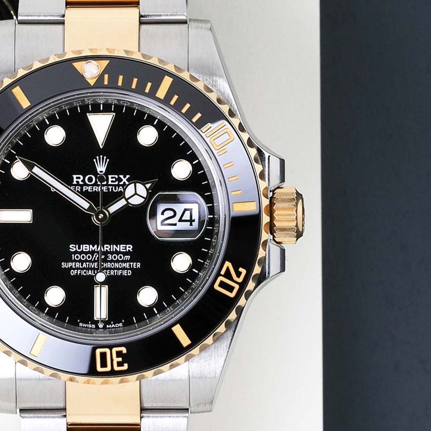 Rolex Submariner Date 126613LN (2022) - Zwart wijzerplaat 41mm Goud/Staal (5/8)