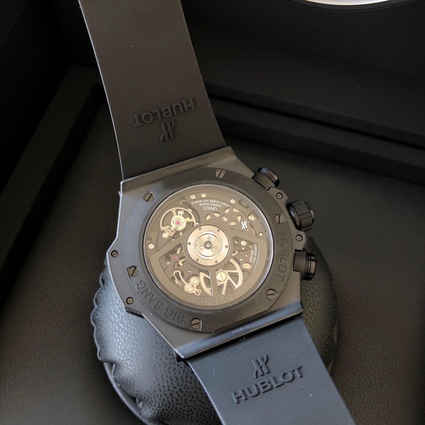 Hublot Big Bang Unico 421.CM.1130.RX (2022) - Transparant wijzerplaat 44mm Keramiek (7/8)