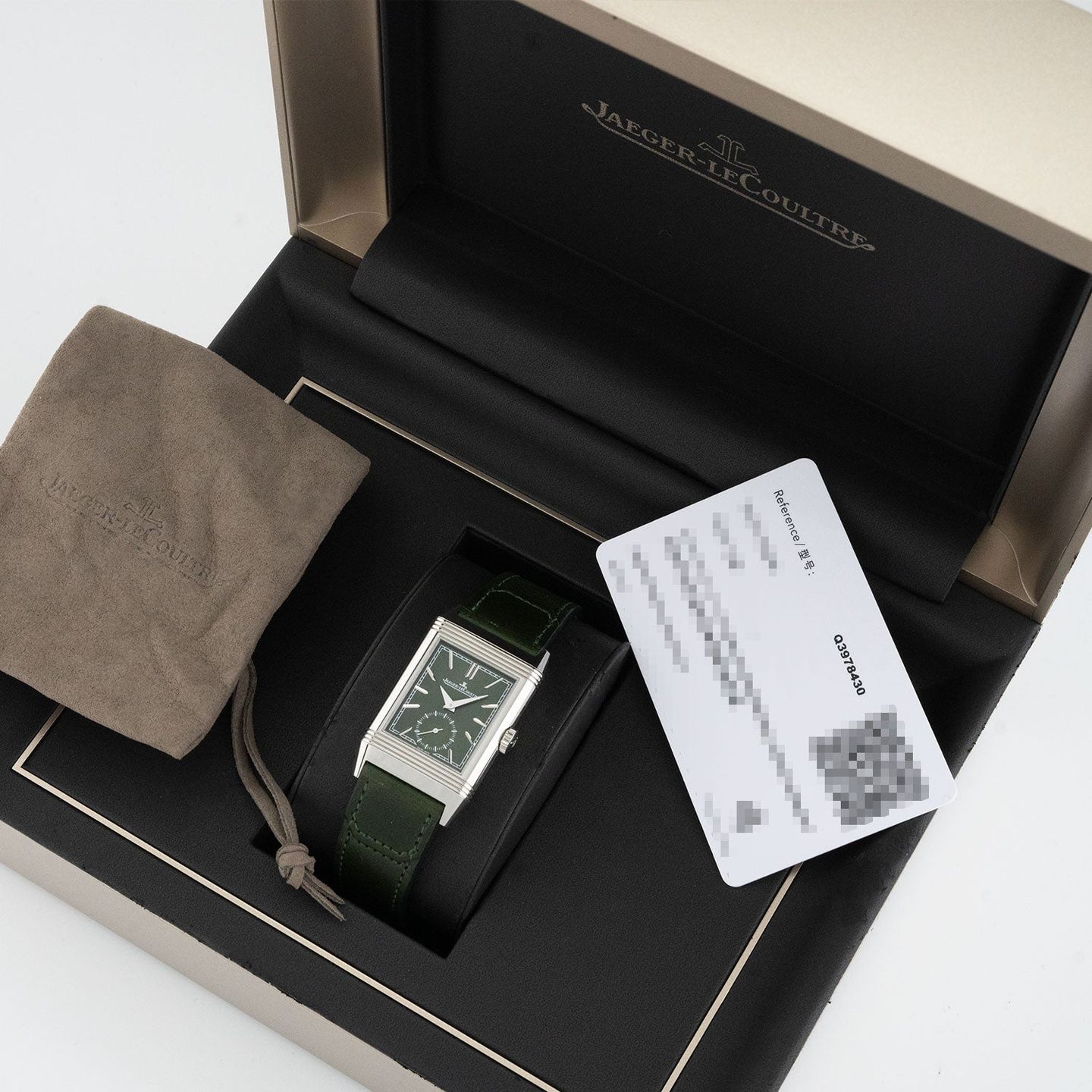 Jaeger-LeCoultre Reverso Q3978430 (2021) - Green dial 27 mm Steel case (5/5)