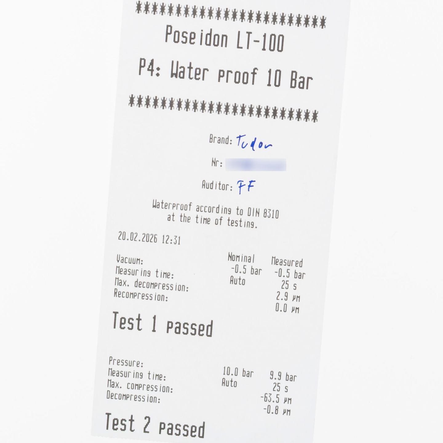 Tudor Ranger 79950 (Unknown (random serial)) - Black dial 39 mm Steel case (5/8)