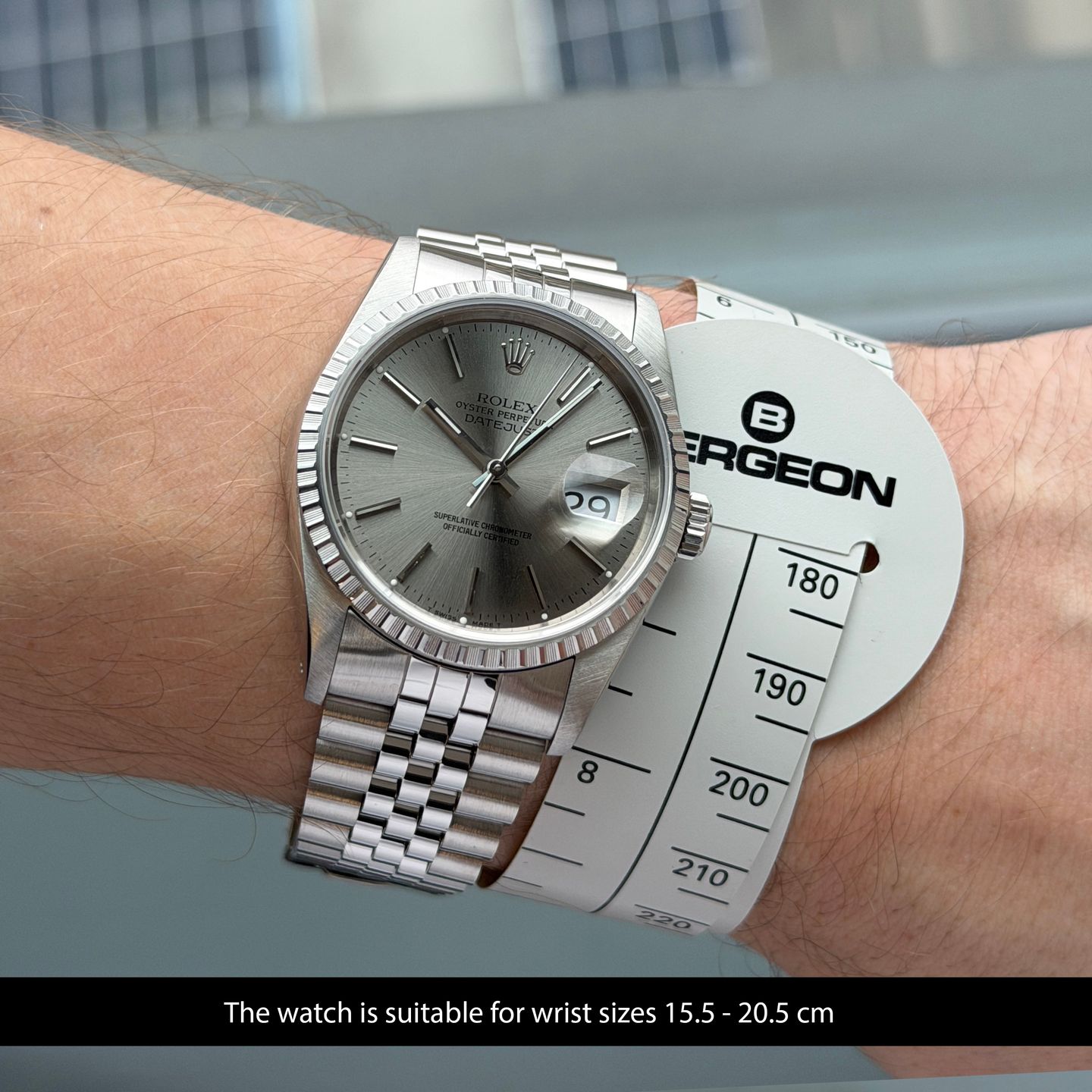 Rolex Datejust 36 16220 (1989) - 36 mm Steel case (2/8)