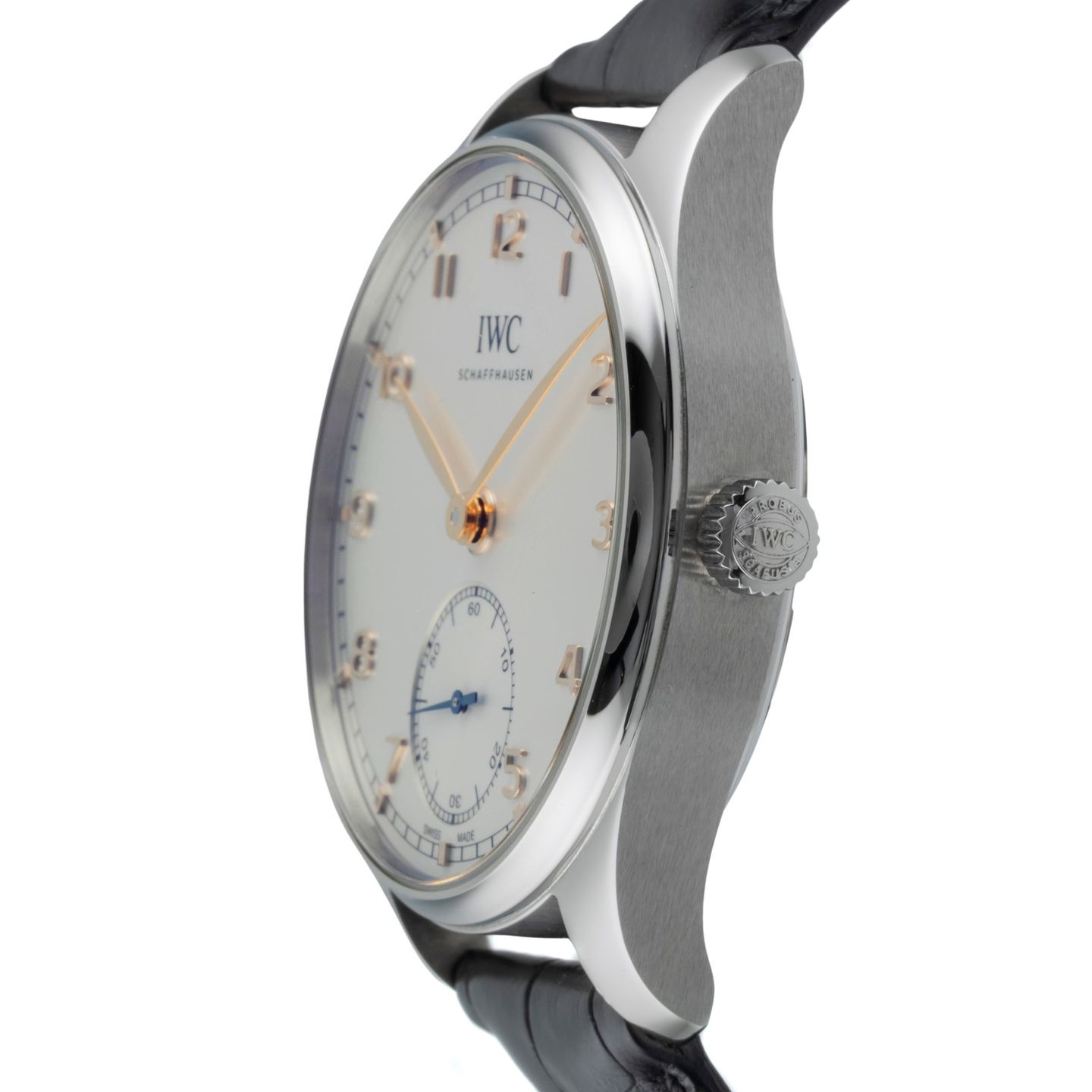 IWC Portuguese Automatic IW358303 (Unknown (random serial)) - Silver dial 40 mm Steel case (6/8)