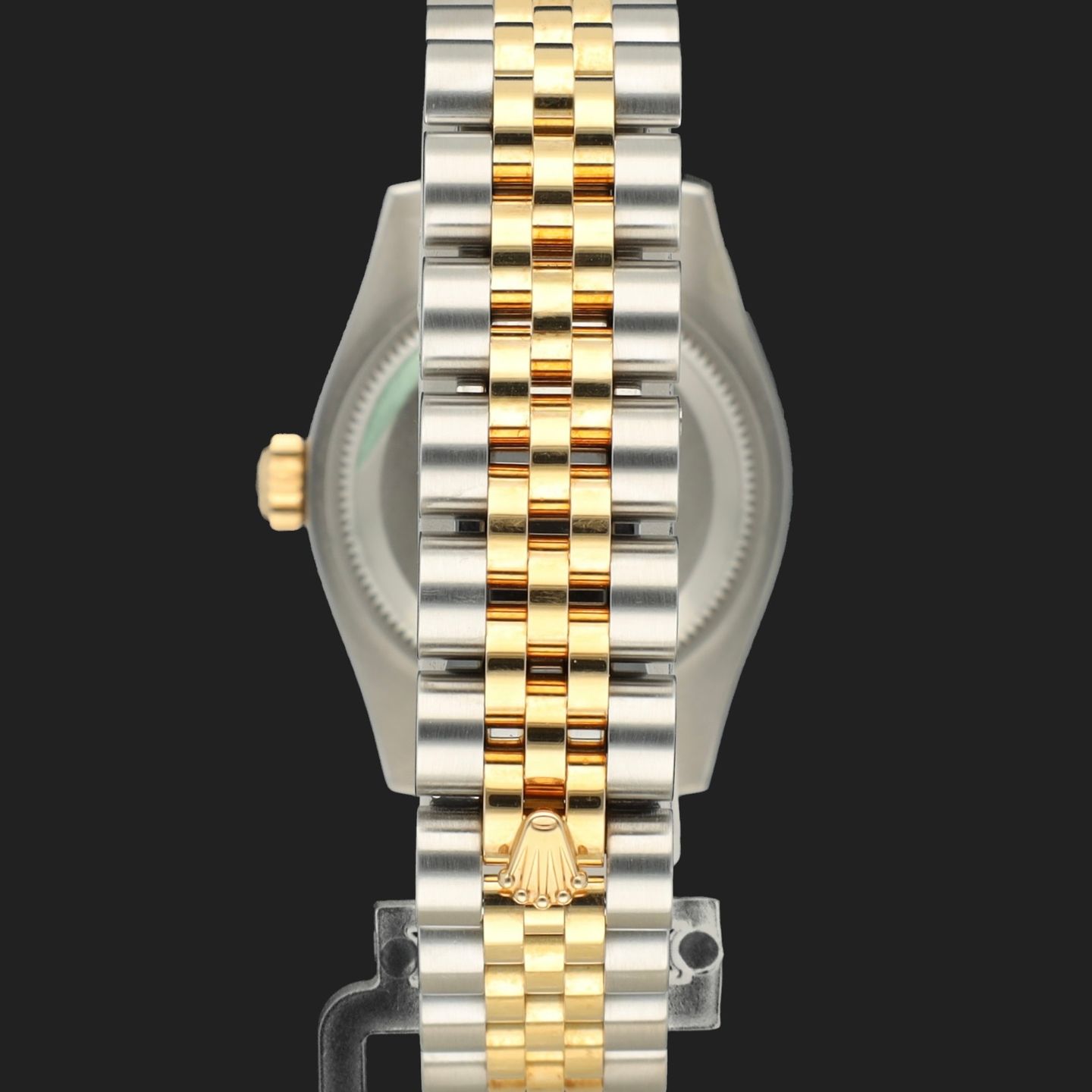 Rolex Lady-Datejust 179173 (2011) - Champagne dial 26 mm Gold/Steel case (6/8)
