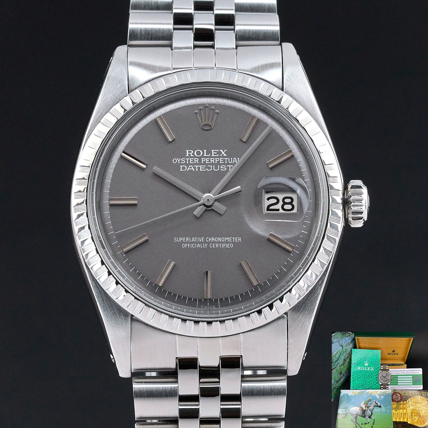 Rolex Datejust 1603 (1973) - 36 mm Steel case (1/7)