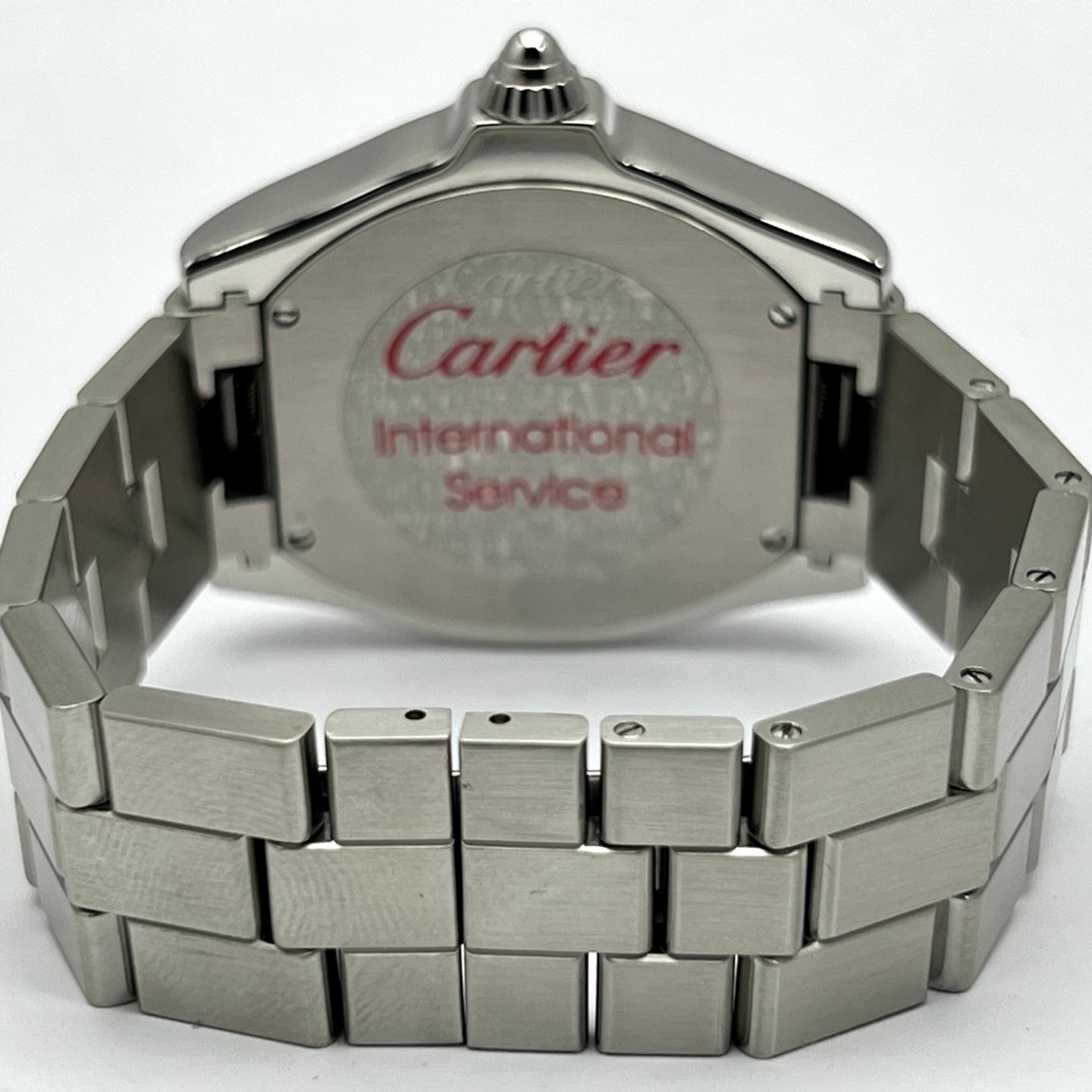 Cartier Roadster 3312 (2010) - Wit wijzerplaat 40mm Staal (9/10)