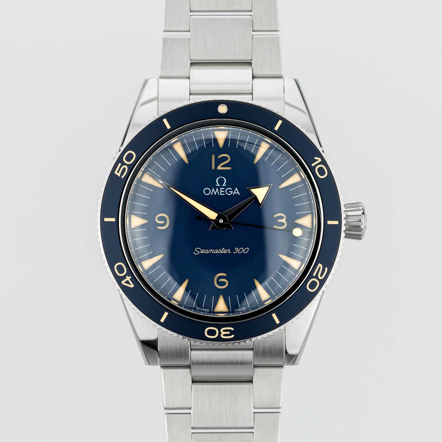 Omega Seamaster 300 234.30.41.21.03.001 (2021) - Blauw wijzerplaat 41mm Staal (1/8)