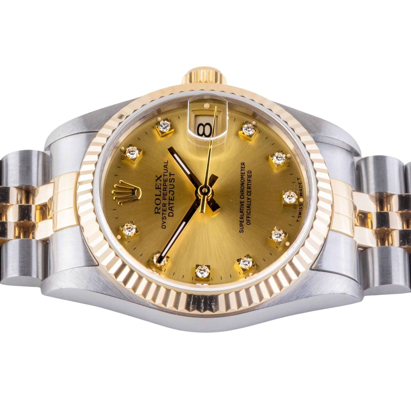 Rolex Datejust 31 68273 (1995) - 31 mm Gold/Steel case (5/8)