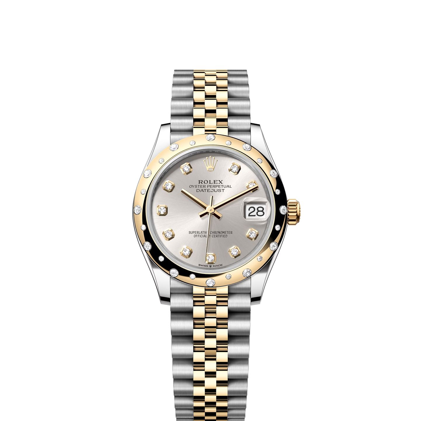 Rolex Datejust 31 278343RBR (2024) - Zilver wijzerplaat 31mm Staal (1/1)