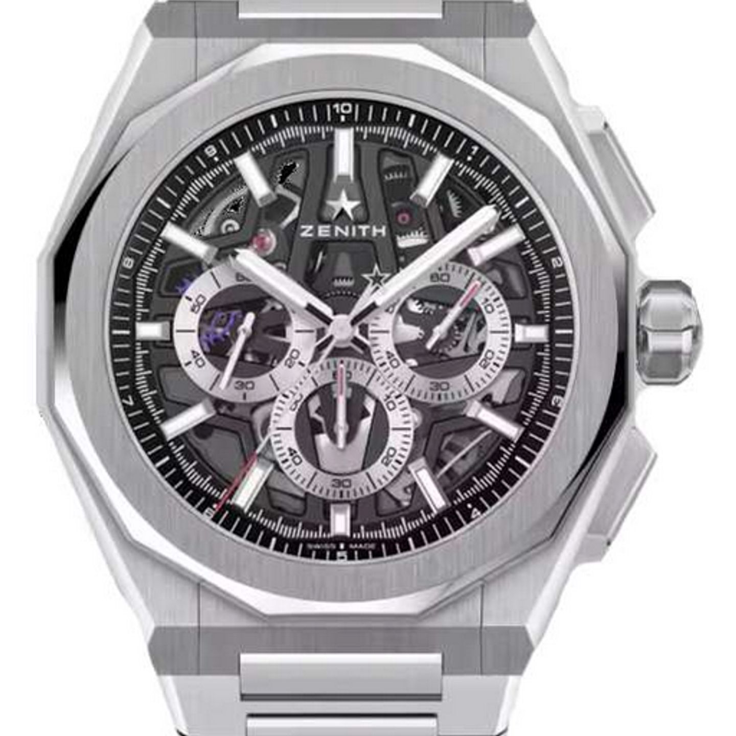 Zenith Defy Skyline 03.9500.3600/01.I001 (2025) - Silver dial 42 mm Steel case (1/1)