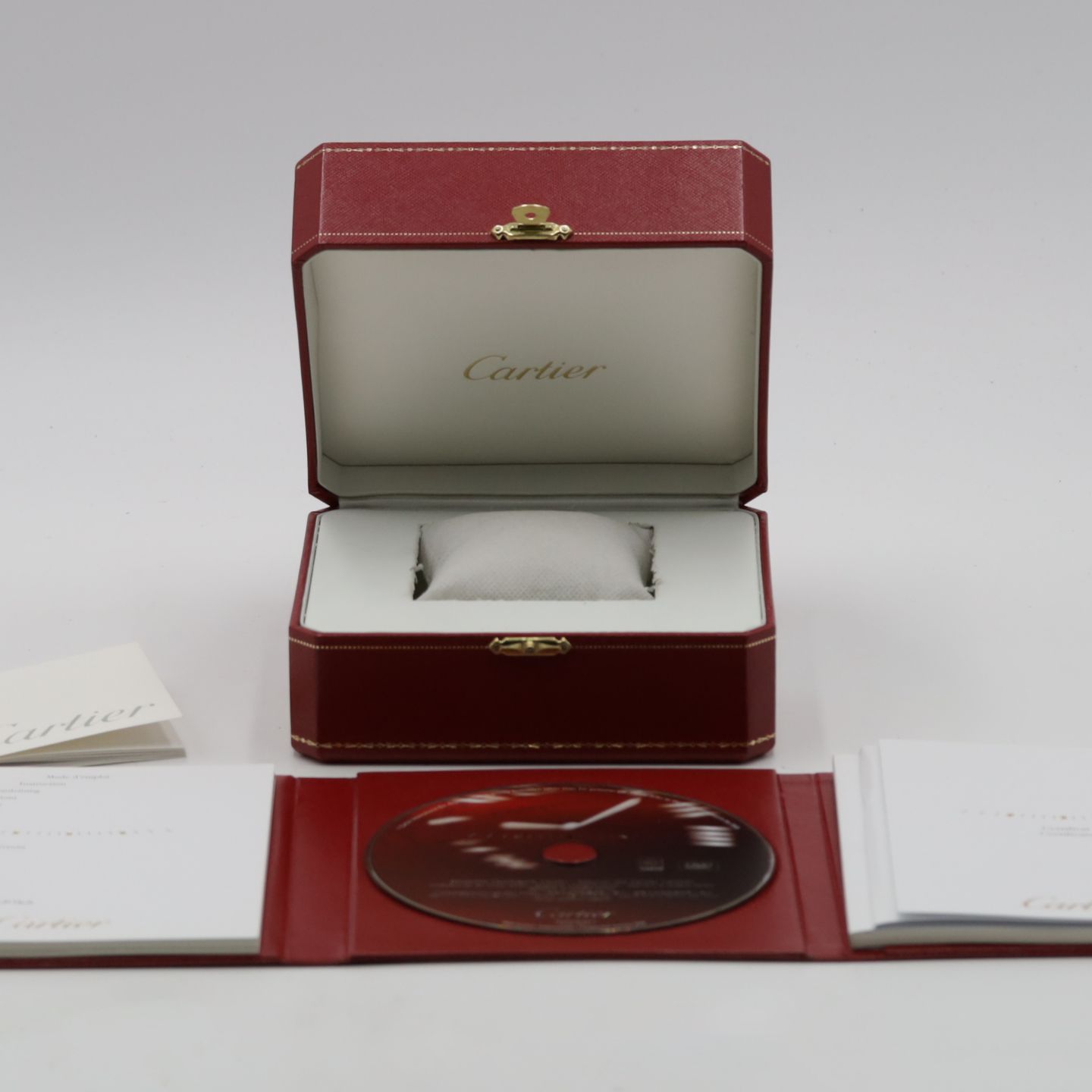 Cartier Pasha W3140026 (Unknown (random serial)) - Pink dial 27 mm Steel case (8/8)