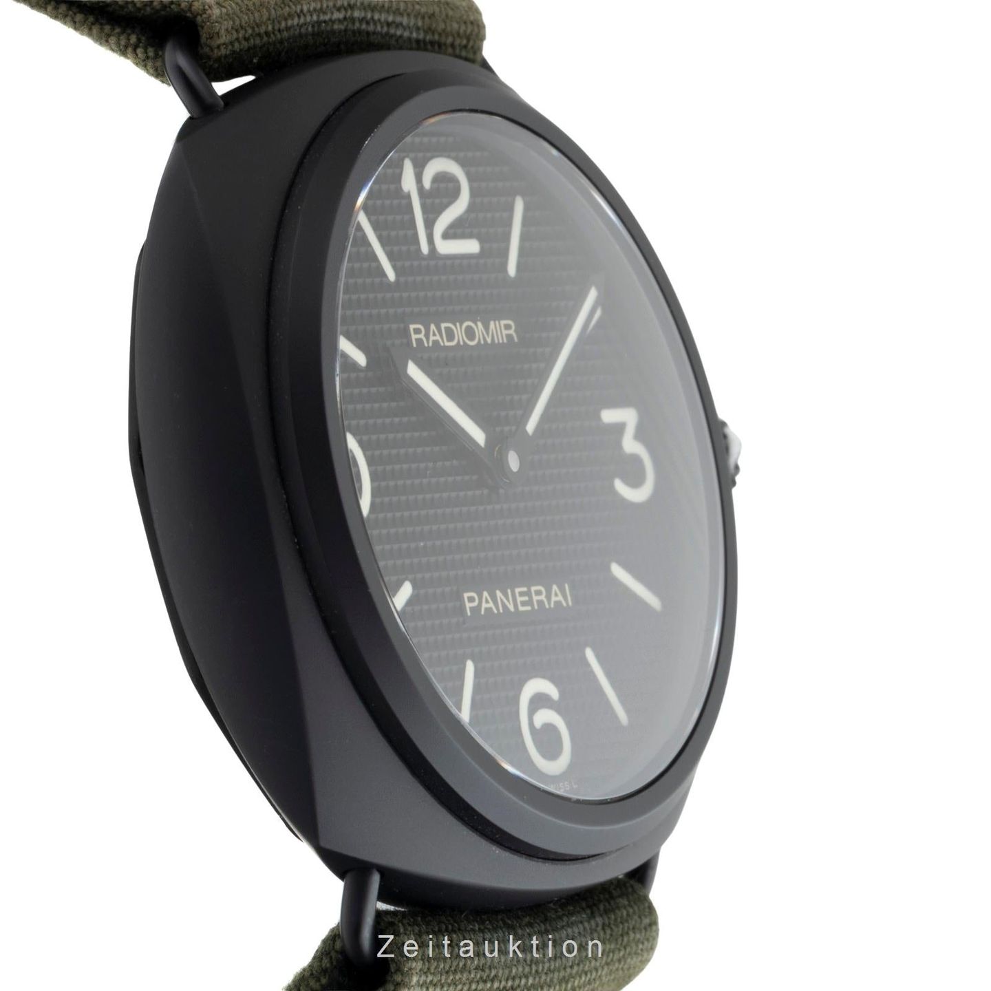 Panerai Radiomir PAM00643 (Onbekend (willekeurig serienummer)) - Zwart wijzerplaat 45mm Staal (6/8)