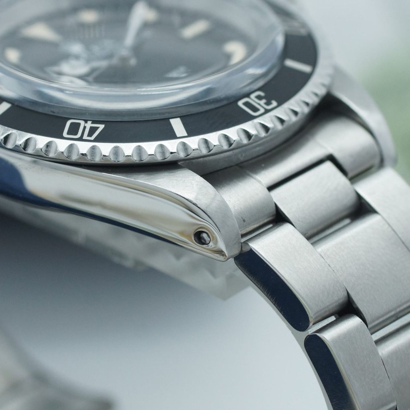 Rolex Submariner No Date 5513 (1972) - Zwart wijzerplaat 40mm Staal (6/8)