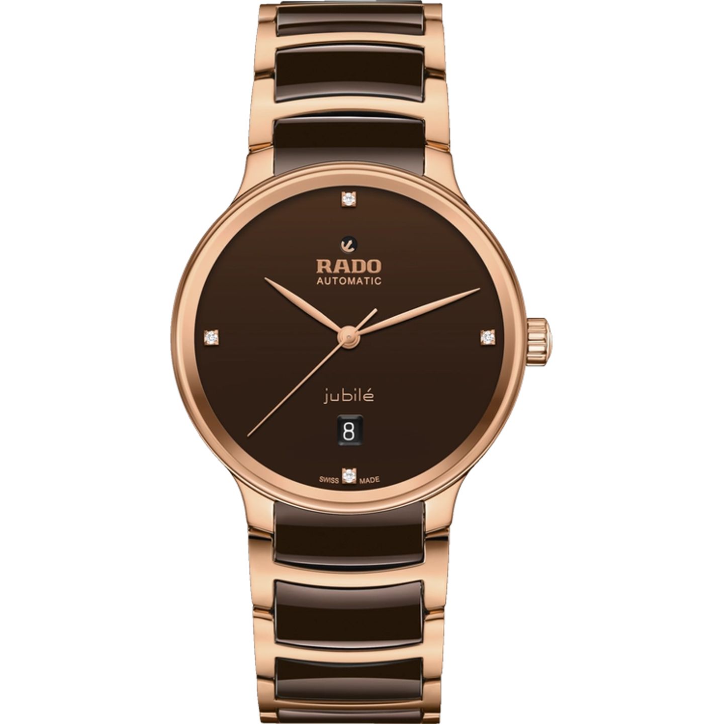Rado Centrix R30017712 (2026) - Brown dial 40 mm Steel case (1/1)