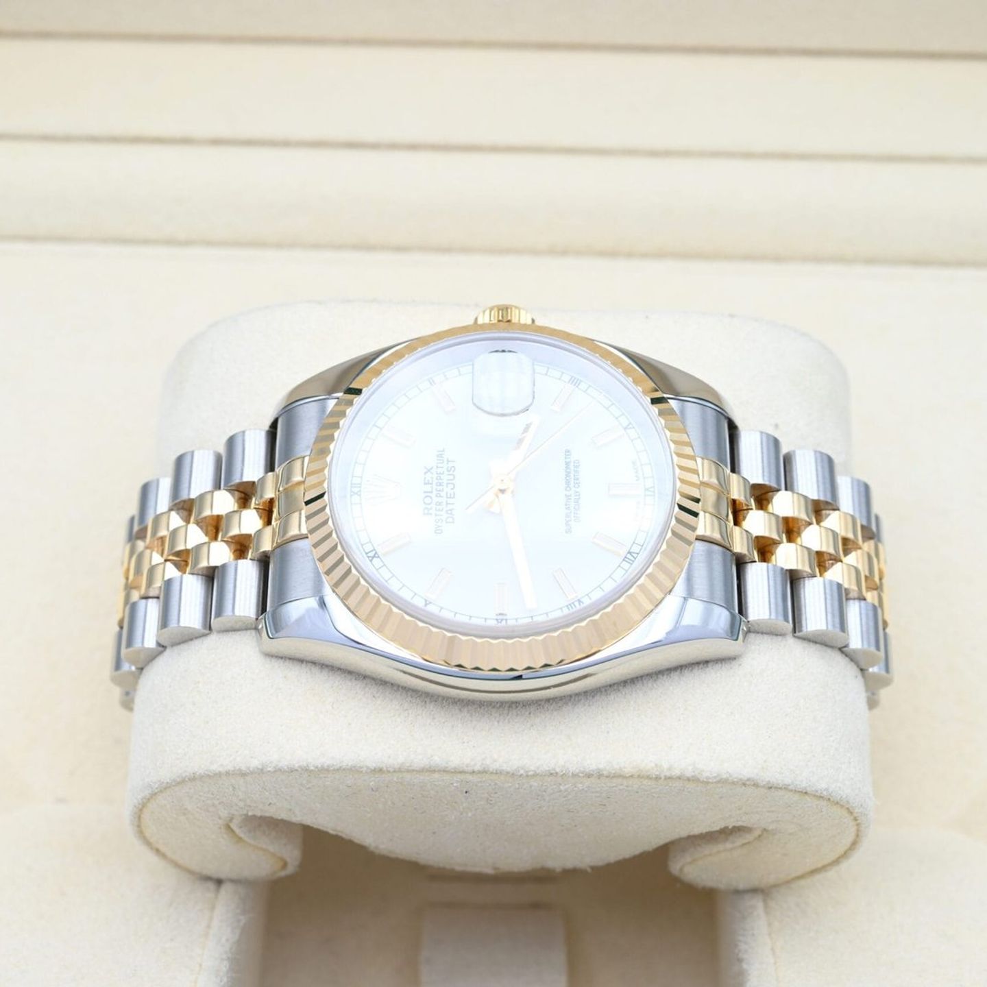 Rolex Datejust 36 116233 (2005) - 36 mm Gold/Steel case (3/7)