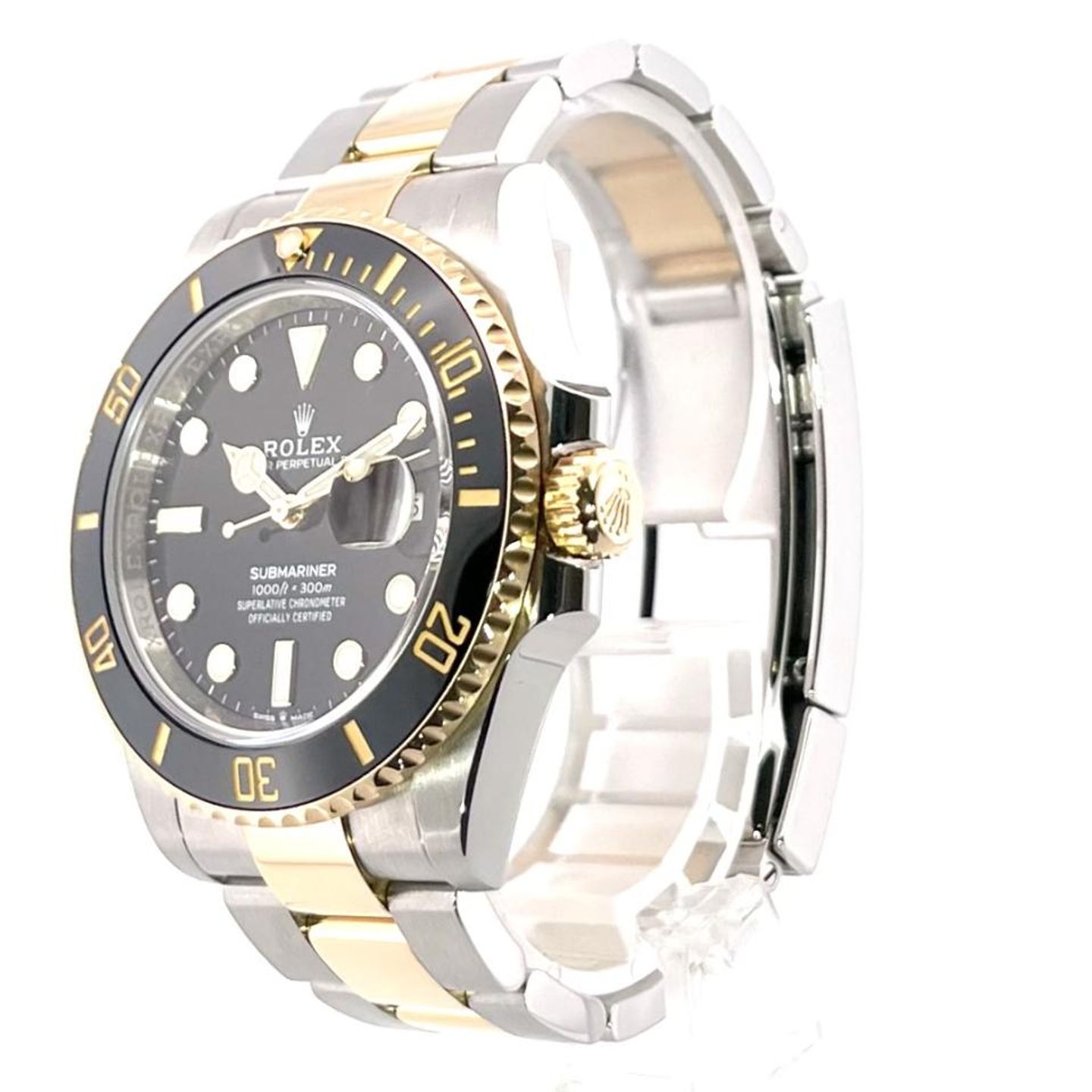 Rolex Submariner Date 126613LN (2021) - Black dial 41 mm Gold/Steel case (3/8)
