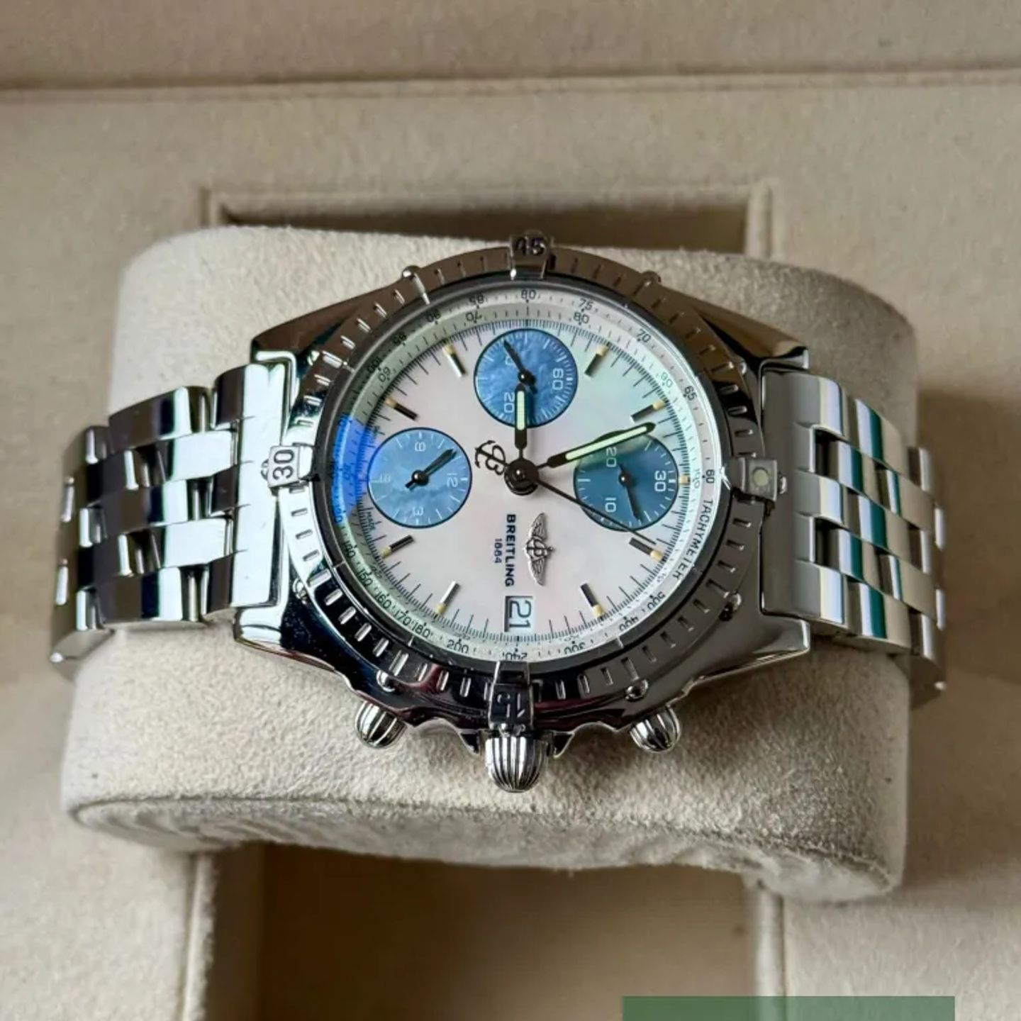 Breitling Chronomat A13050.1 (1999) - 39 mm Steel case (4/7)
