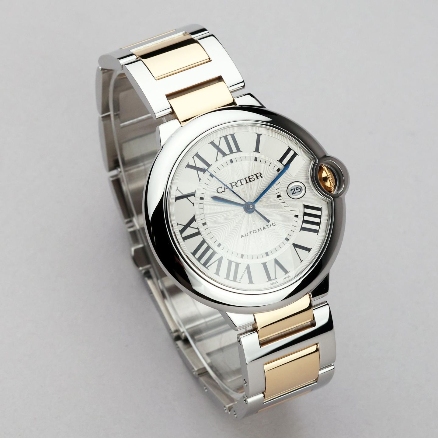 Cartier Ballon Bleu 42mm W2BB0022 (2022) - Zilver wijzerplaat 42mm Staal (2/8)