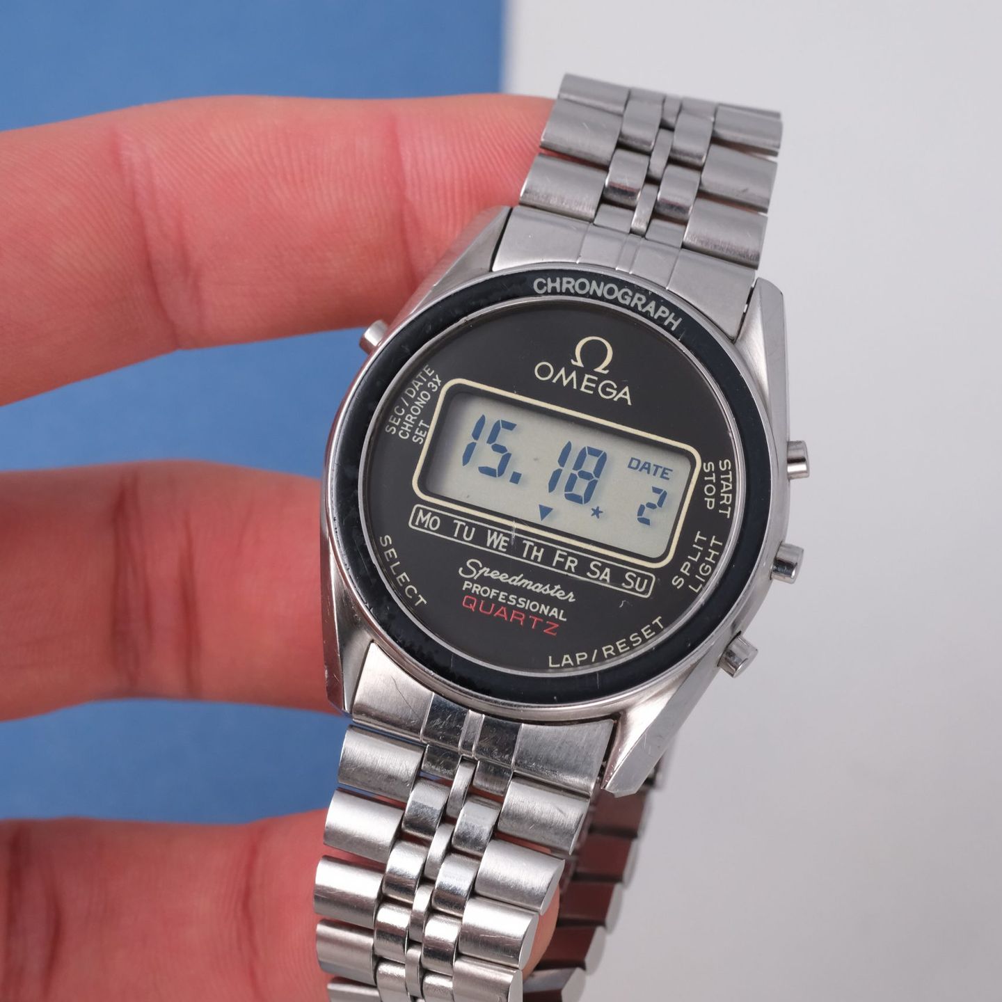 Omega Speedmaster 186.0004 (1979) - Black dial 37 mm Steel case (6/8)